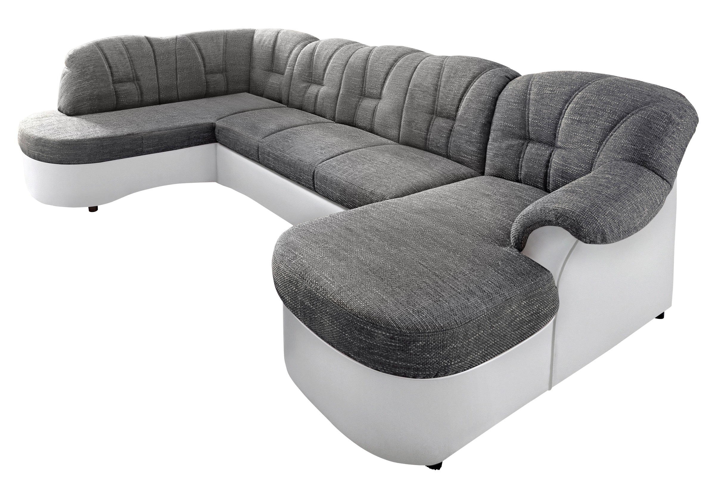 DOMO collection Wohnlandschaft »Flores auch in Leder-Bezug, B/T/H: 293/180/ günstig online kaufen