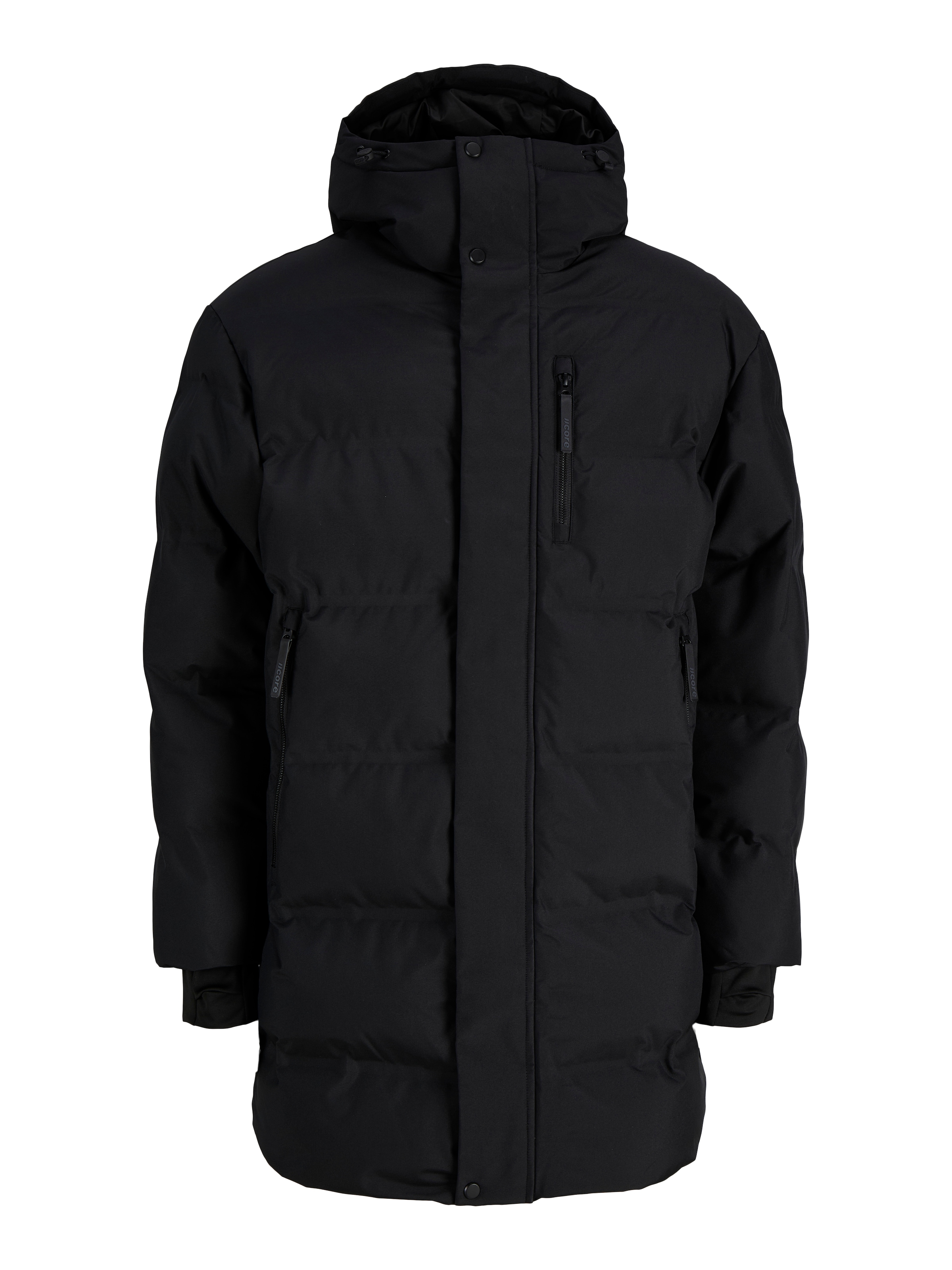 Jack & Jones PlusSize Steppjacke »JCOTRACE ALPHA LONG PUFFER PLS« mit Kapuze Kunstfaser, regular fit