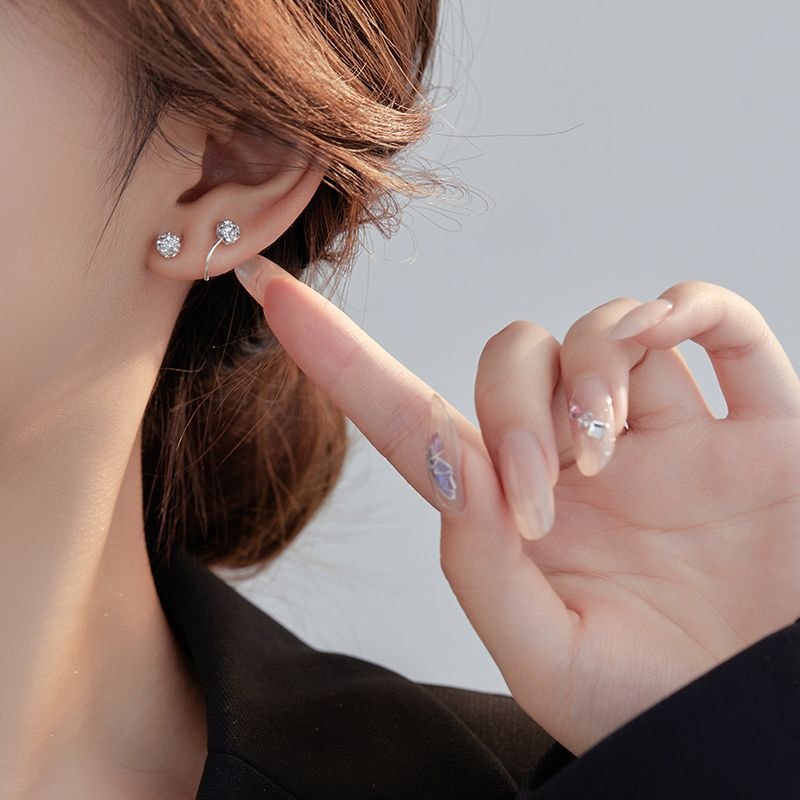 Firetti Paar Ohrstecker »Schmuck Geschenk Silber 925 Ohrschmuck Ohrringe« Made in Germany - mit Zirkonia (synth.)