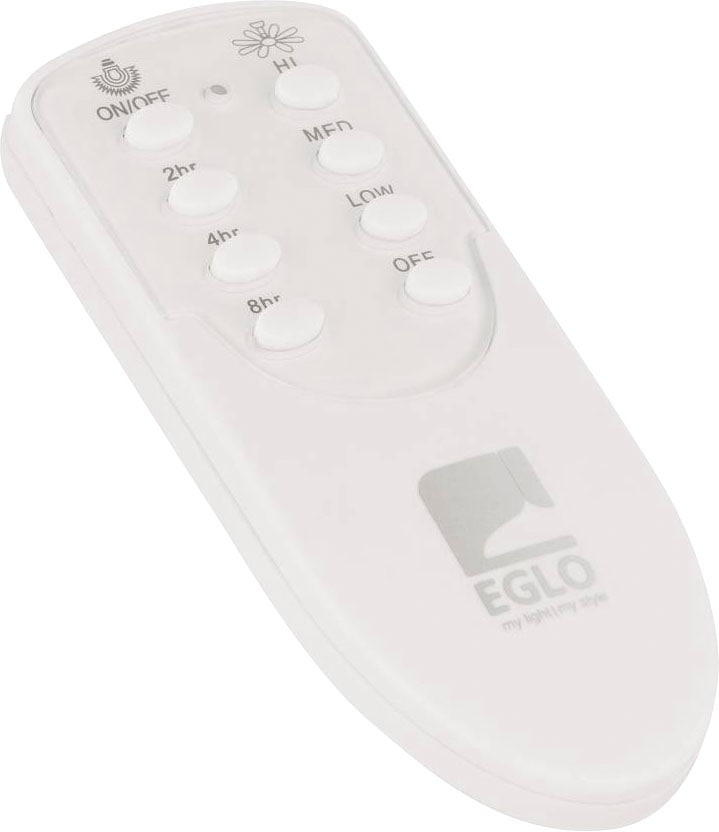 EGLO LED Deckenleuchte »VARADERO Deckenventilator«, 2 flammig, Leuchtmittel E27 | Leuchtmittel wechselbar, Deckenlampe, Ventilator mit Licht, Wendeflügel, Fernbedienung, Ø 122cm