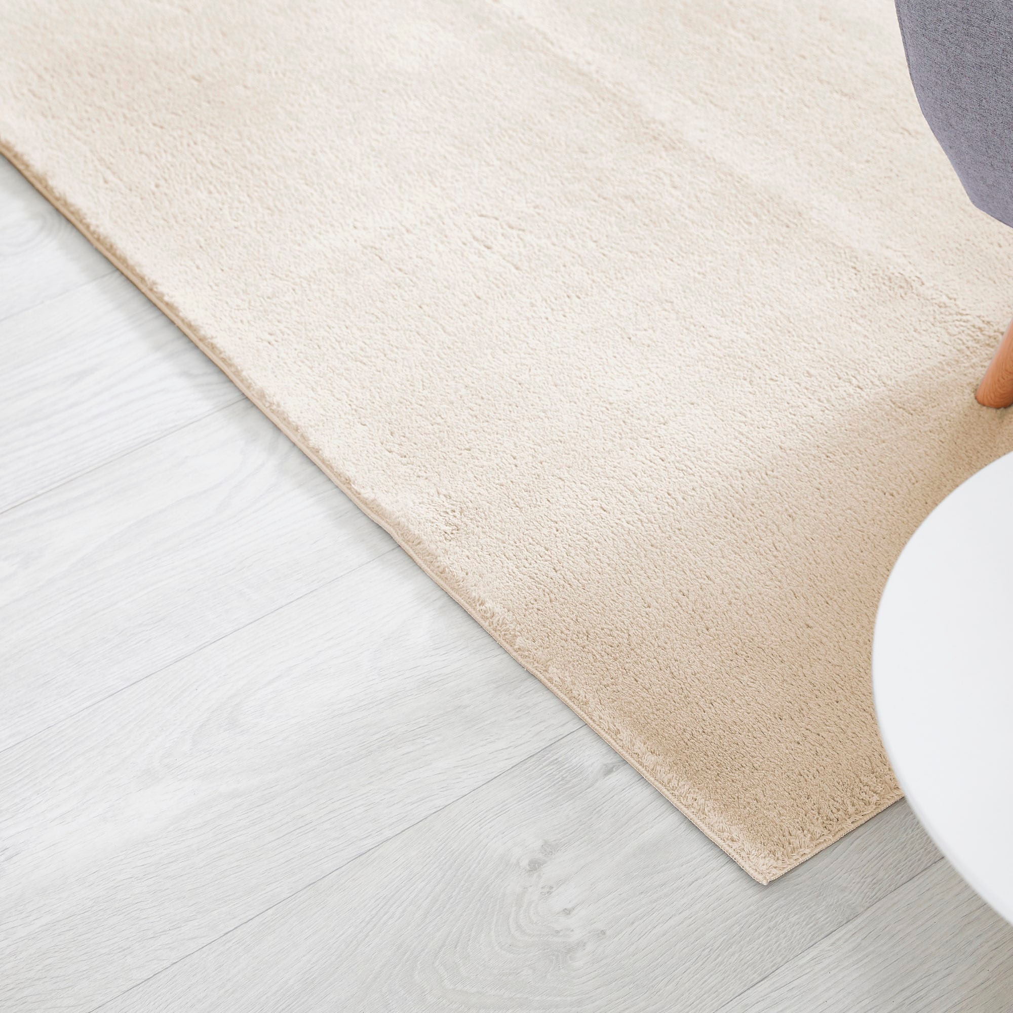 Andiamo Teppich »Arezzo«, rechteckig, 16 mm Höhe, Uni Farben, weicher Flor, waschbar, ideal im Wohnzimmer & Schlafzimmer