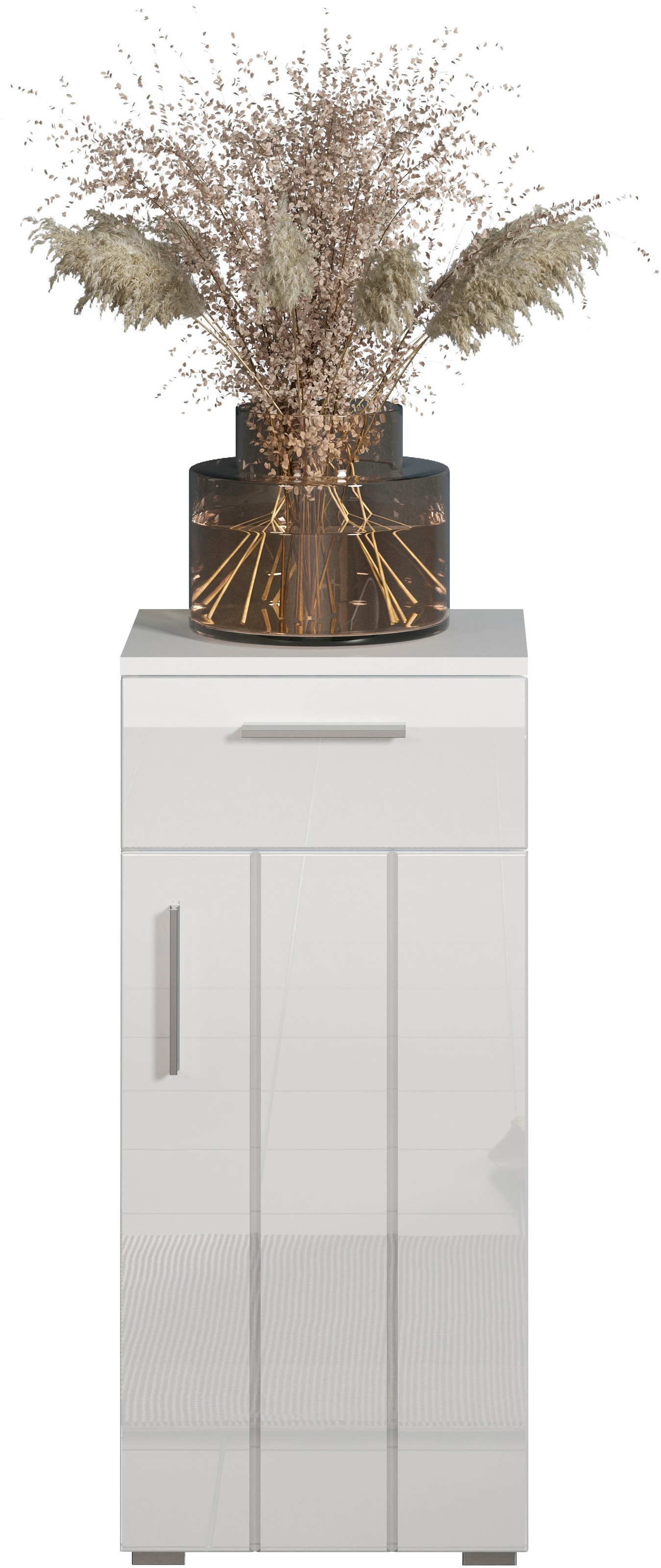 welltime Unterschrank »Prag«, (1 St.), Standschrank mit 1 Tür, 1 Schublade - (B/T/H) 37/31/83 cm