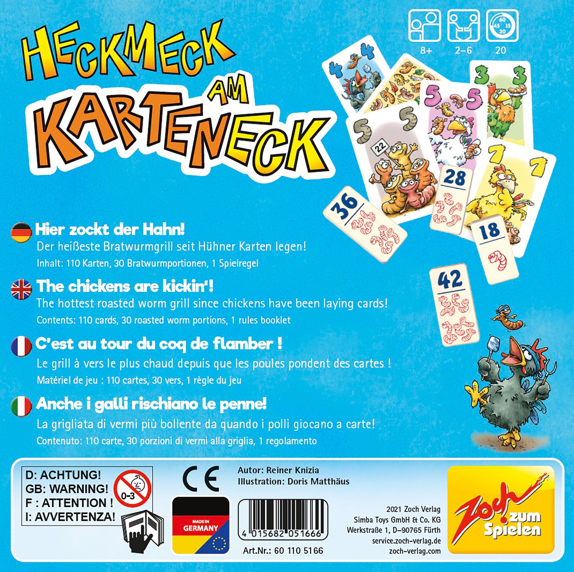 Zoch Spiel »Heckmeck am Karteneck«, Made in Europe