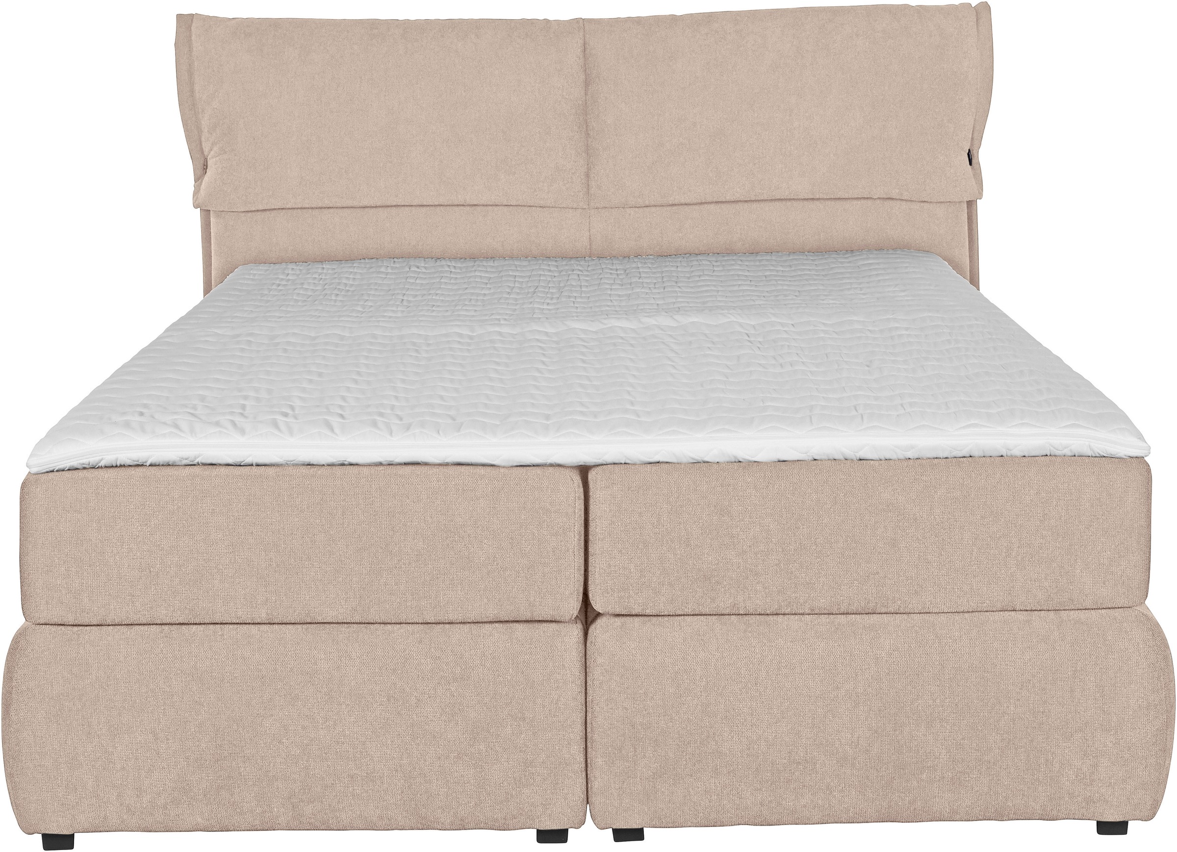 andas Boxspringbett "Jenson" in 4 Farben, 4 Breiten, 3 Matratzenarten in 2 günstig online kaufen