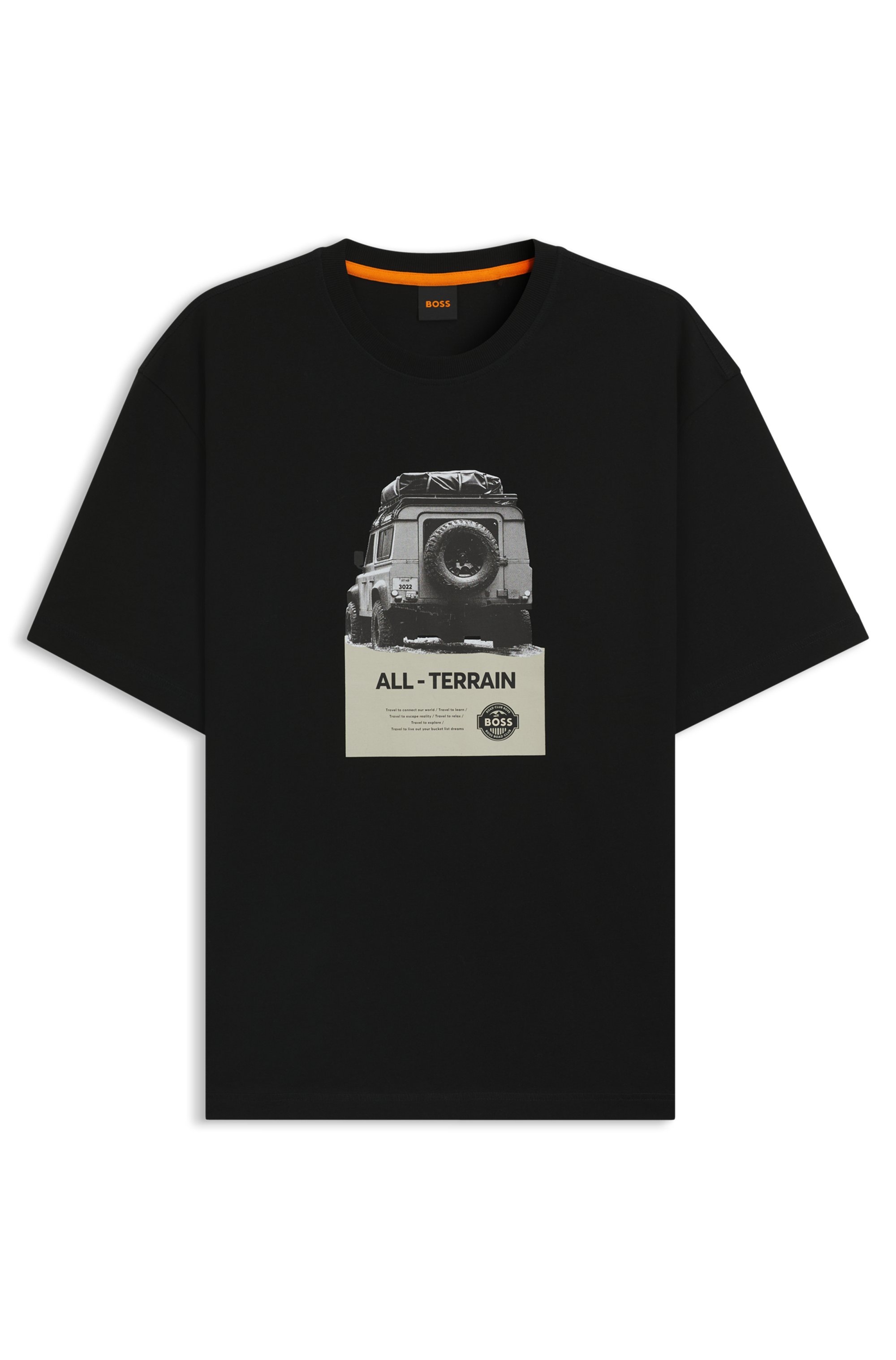 BOSS ORANGE T-Shirt »Te Wagon«, mit coolem Fotodruck