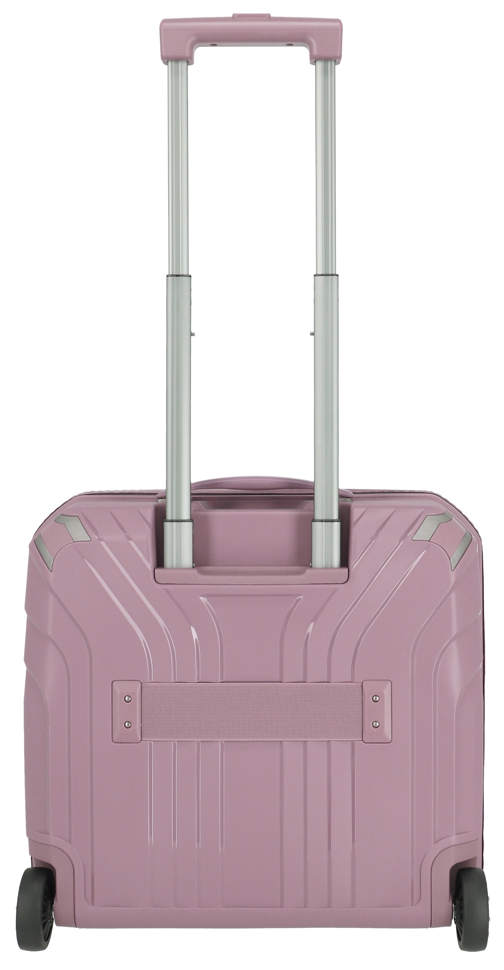 travelite Hartschalen-Trolley »ELVAA Business-Trolley«, 4 Rollen, Reisegepäck Handgepäck-Koffer Trolley-Aufsteck-System TSA Schloss