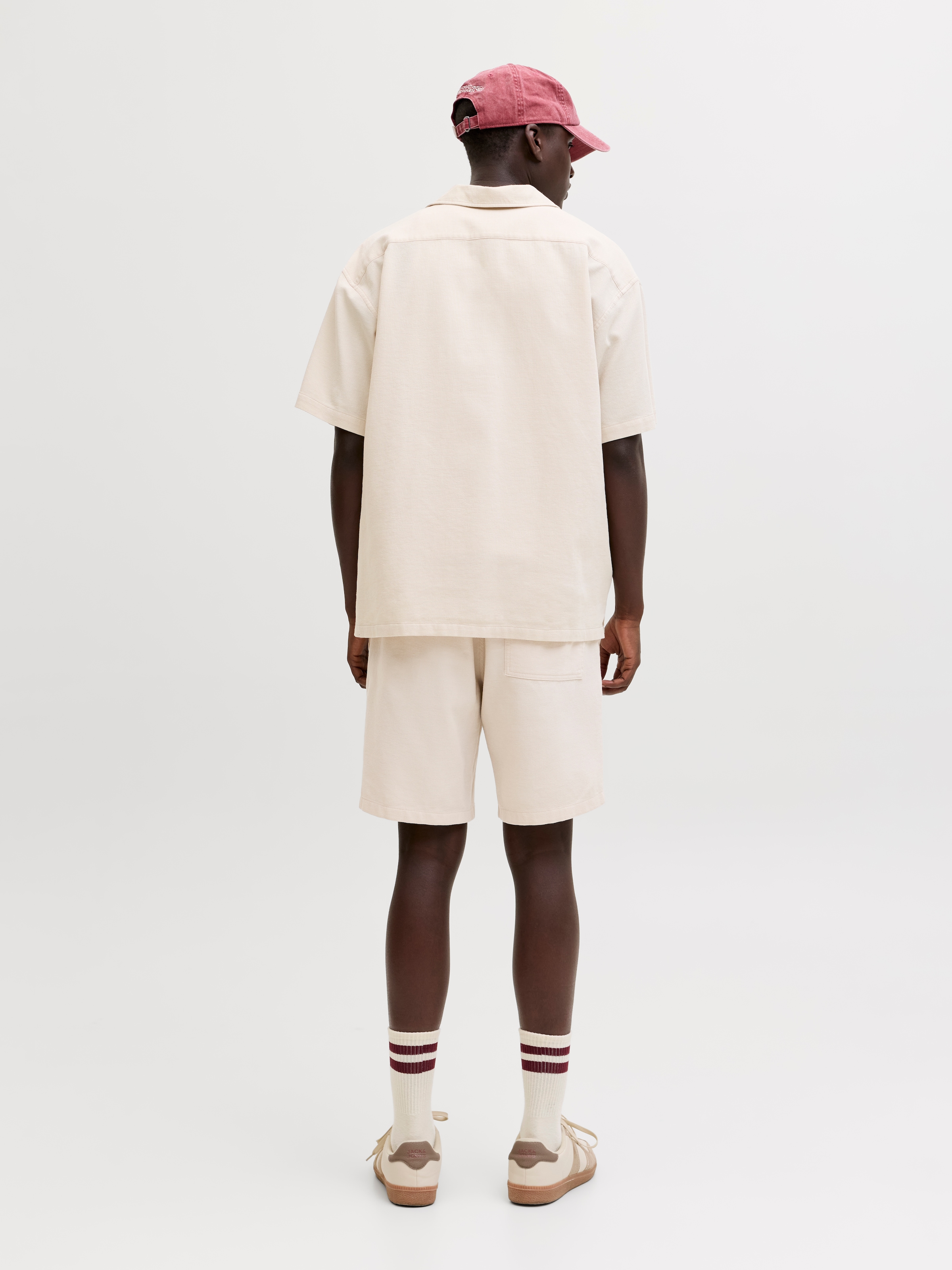 Jack & Jones Jogginghose »JPSTJAIDEN WAFFLE RESORT SHORT REG«  mit elastischem Bund