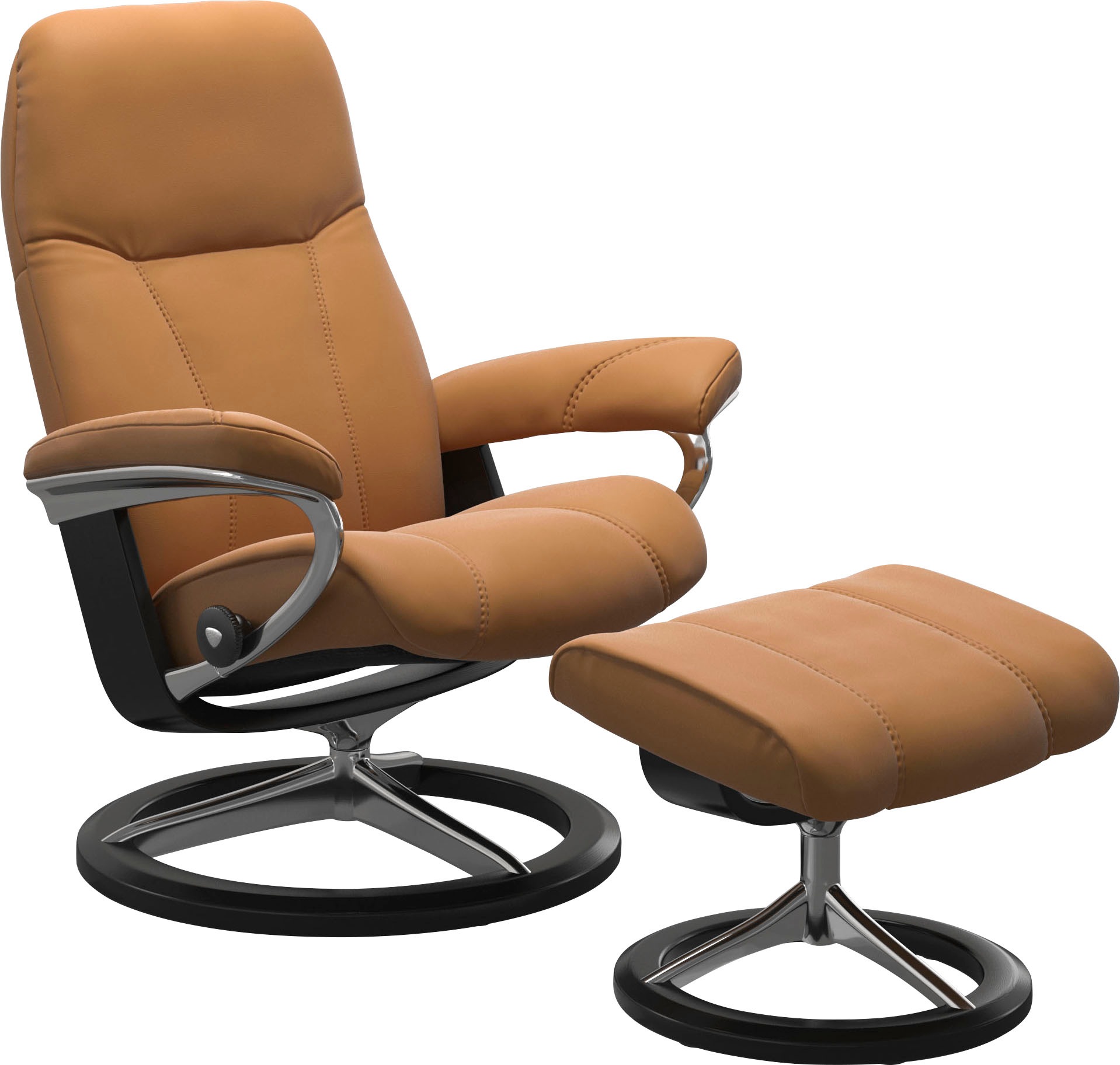 Stressless Relaxsessel "Consul", mit Signature Base, Größe S, Gestell Schwa günstig online kaufen