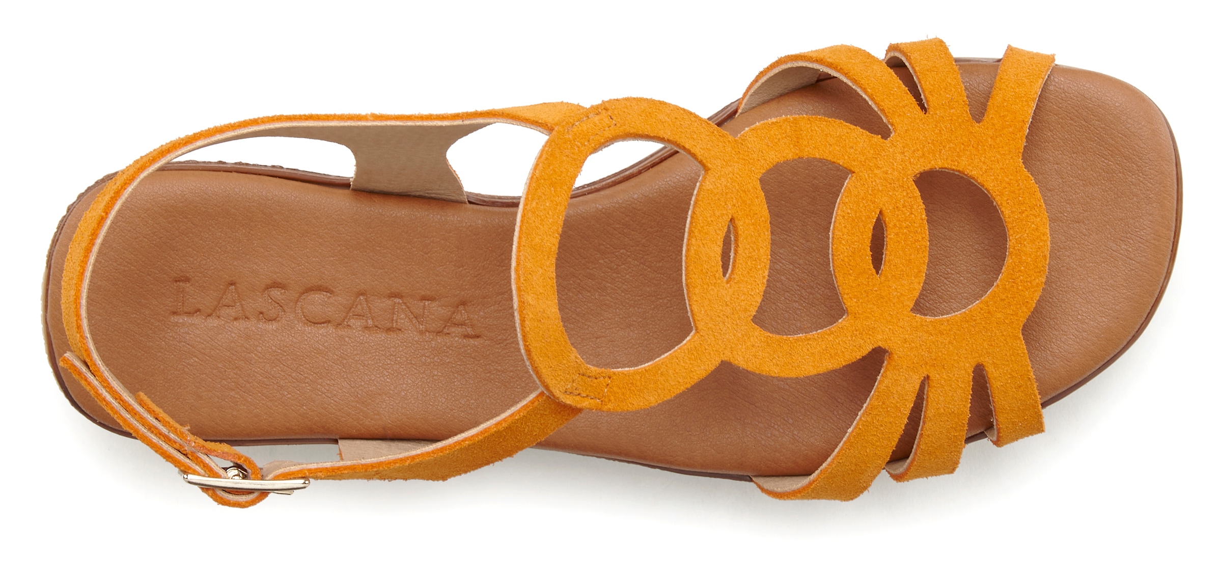 LASCANA Sandale »Sommerschuh«  aus hochwertigem Leder, Sandalette, Sommerschuh