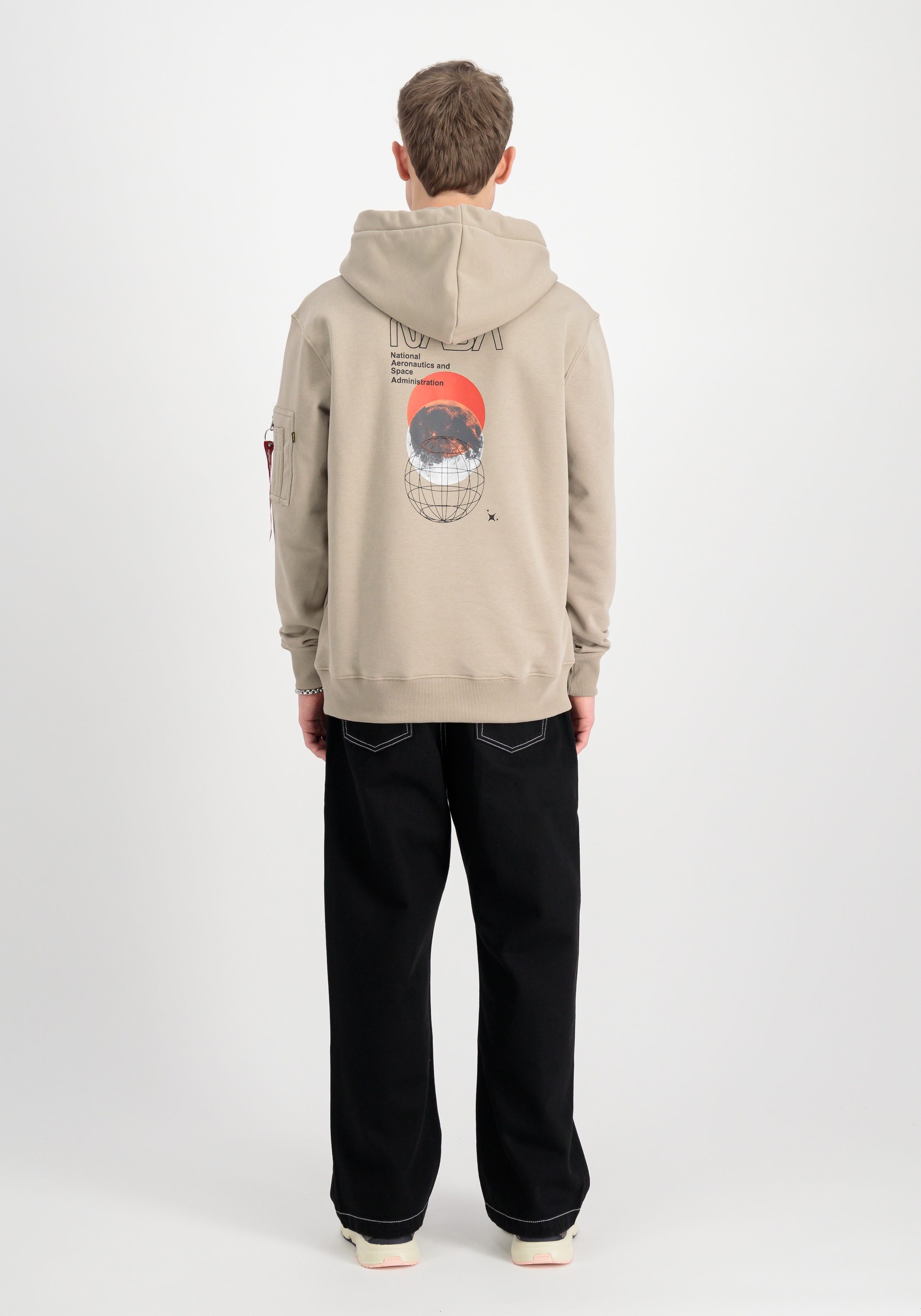 Alpha Industries Hoodie »Alpha Industries Men - Hoodies NASA Orbit Hoodie«
