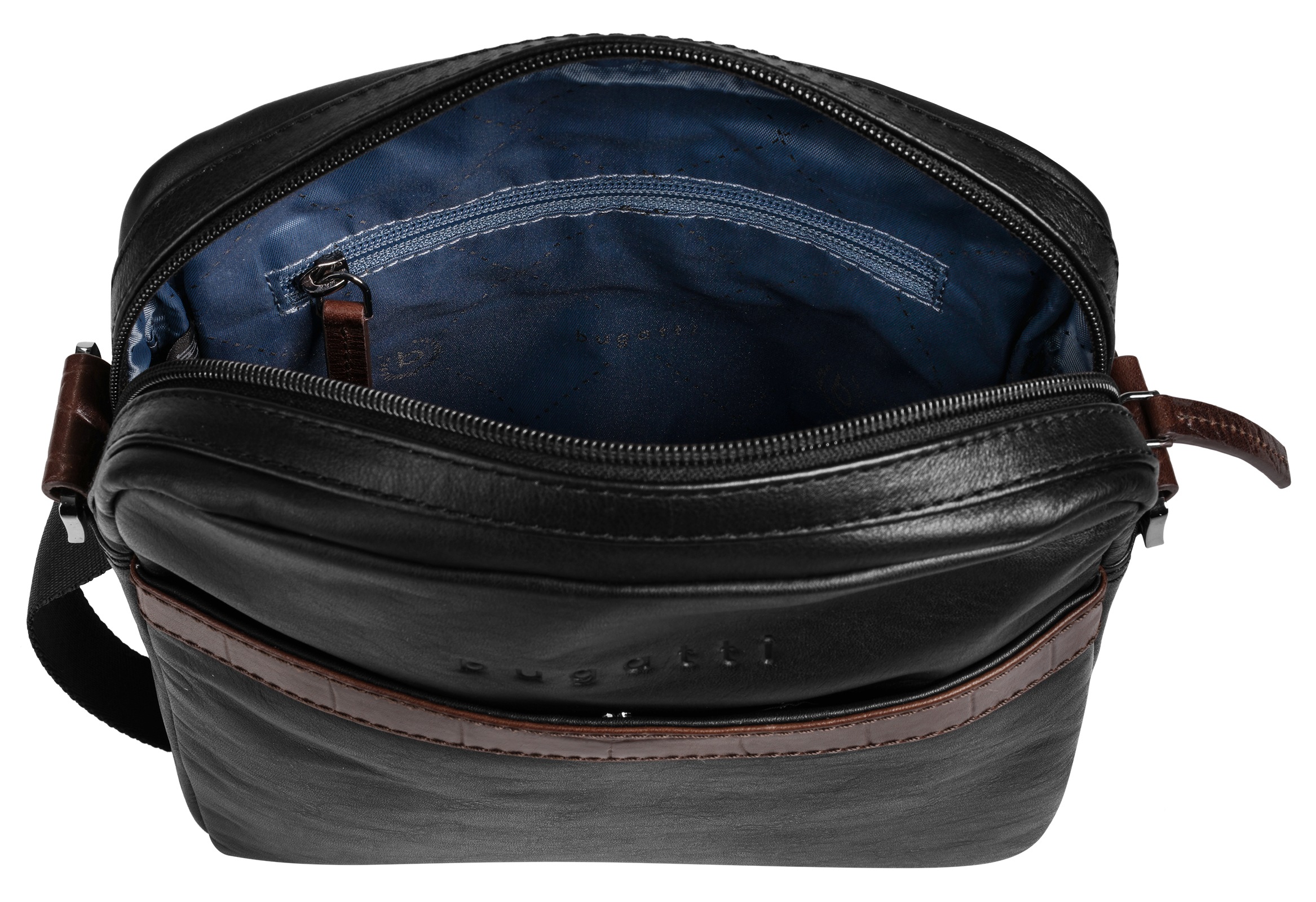 bugatti Umhängetasche »CORSO DELUXE« echt Leder