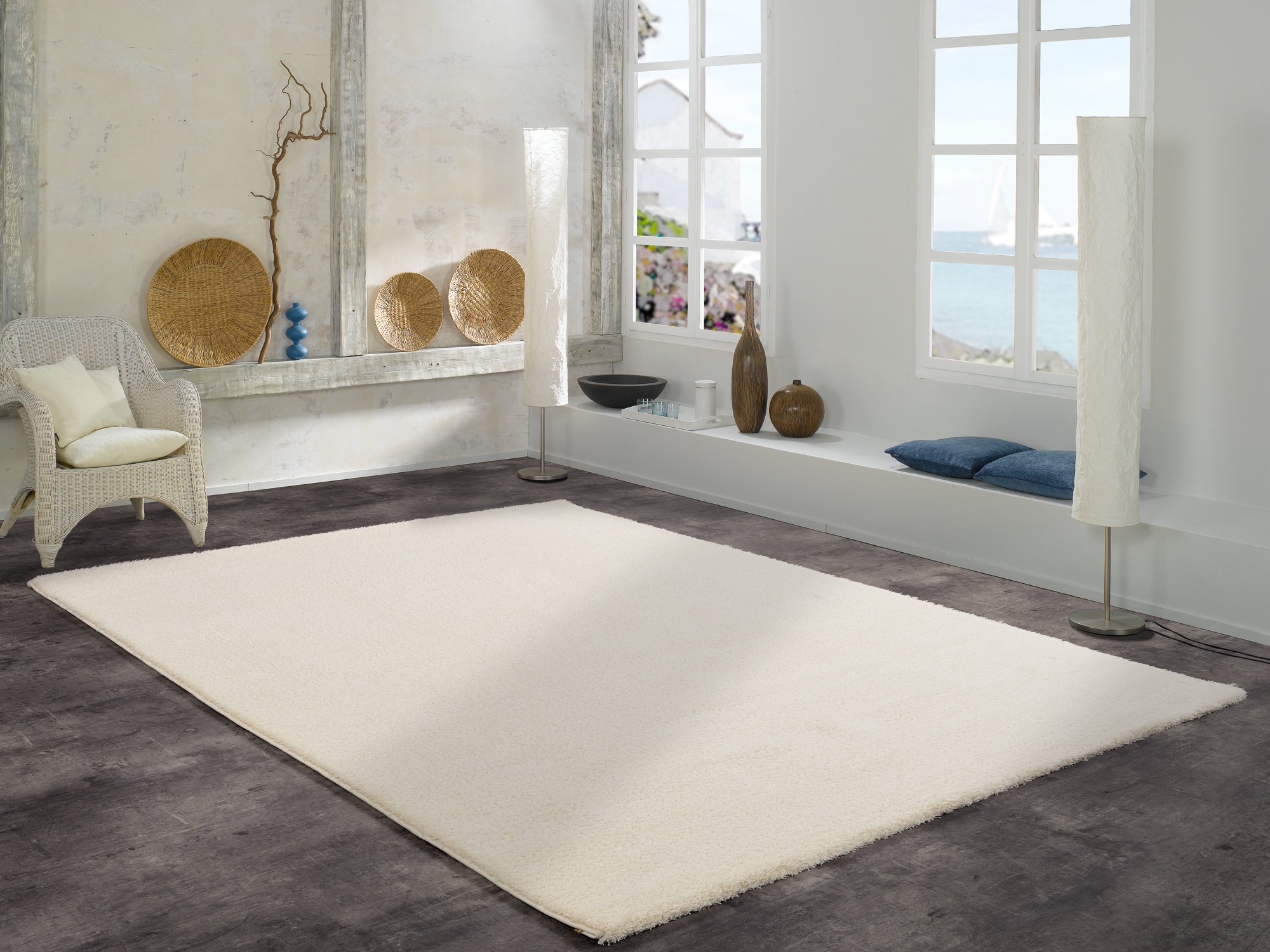 OCI DIE TEPPICHMARKE Hochflor-Teppich »Soft Dream«, rechteckig, 30 mm Höhe, besonders weich durch Microfaser, Wohnzimmer