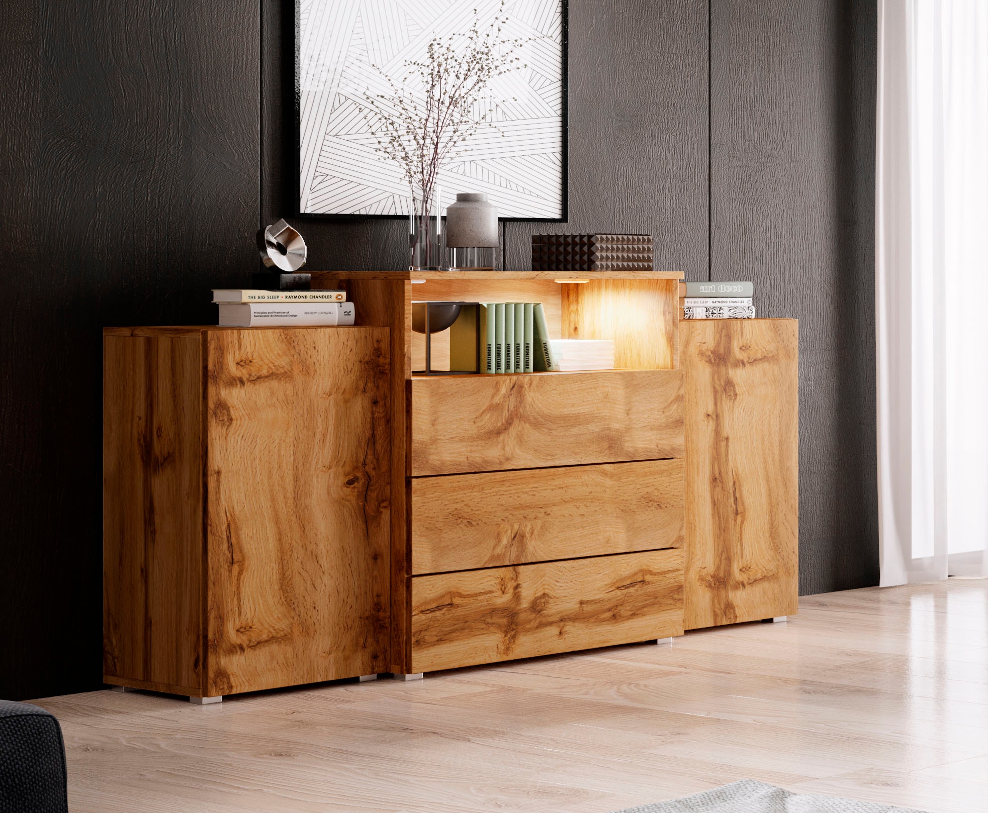 INOSIGN Sideboard »URBAN«, Breite 150 auf kaufen Raten cm