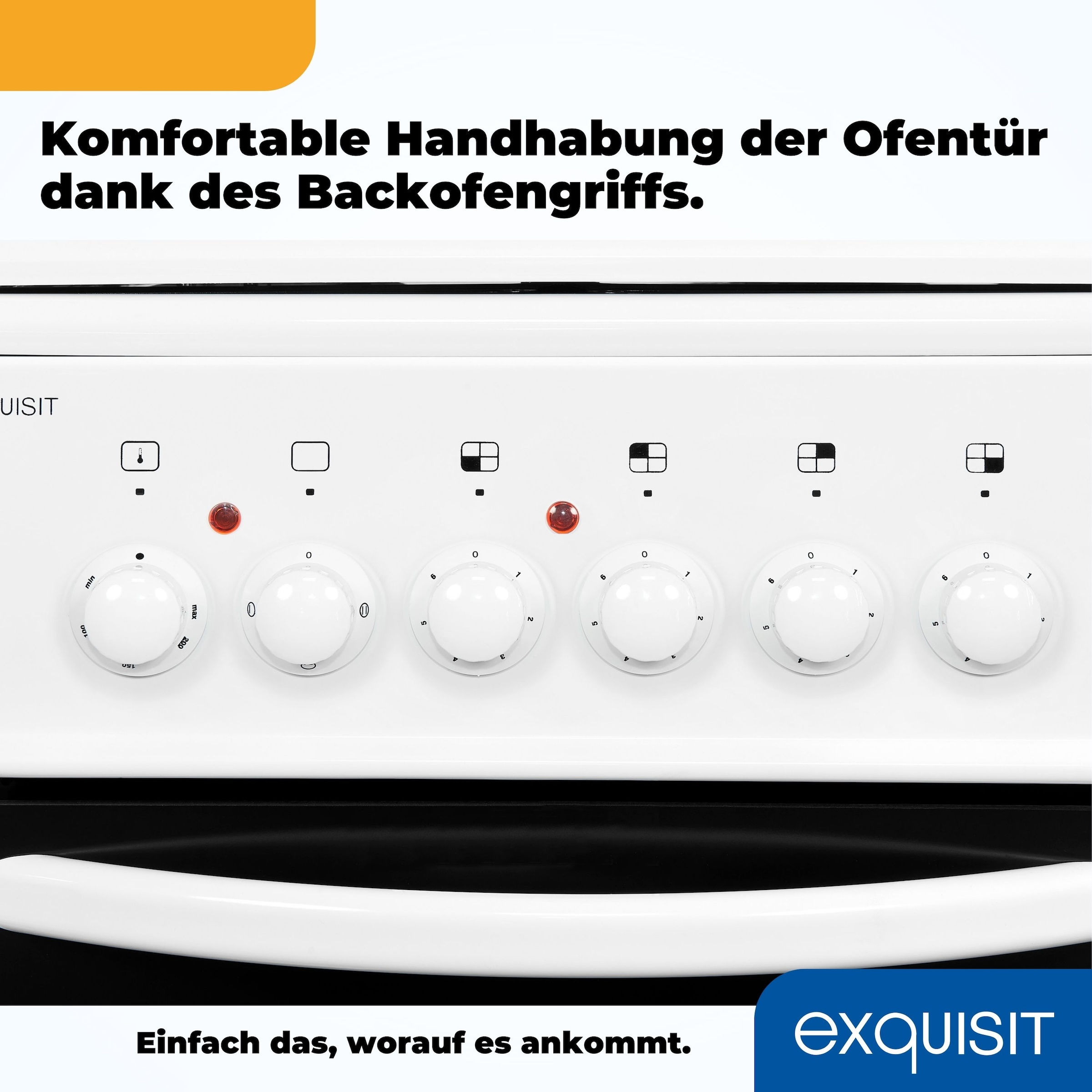 exquisit Elektro-Standherd »EH 10.3 F2«