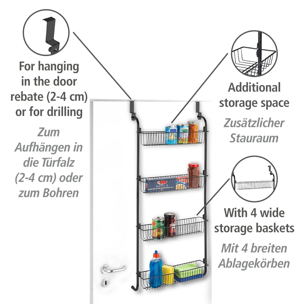 WENKO Türregal »Hängeregal«