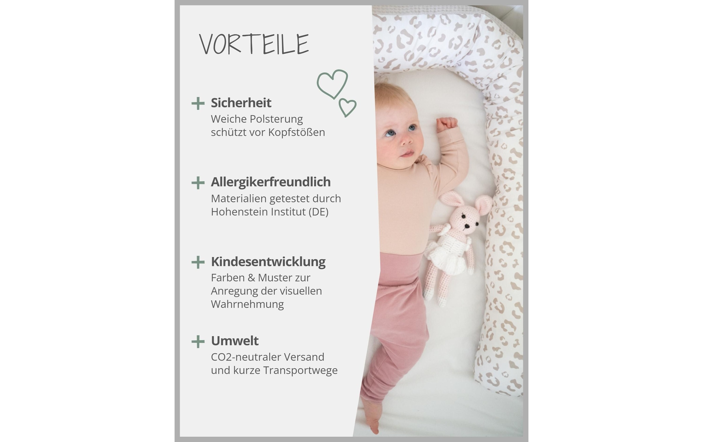 ULLENBOOM ® Bettnestchen »Leo 300 cm«