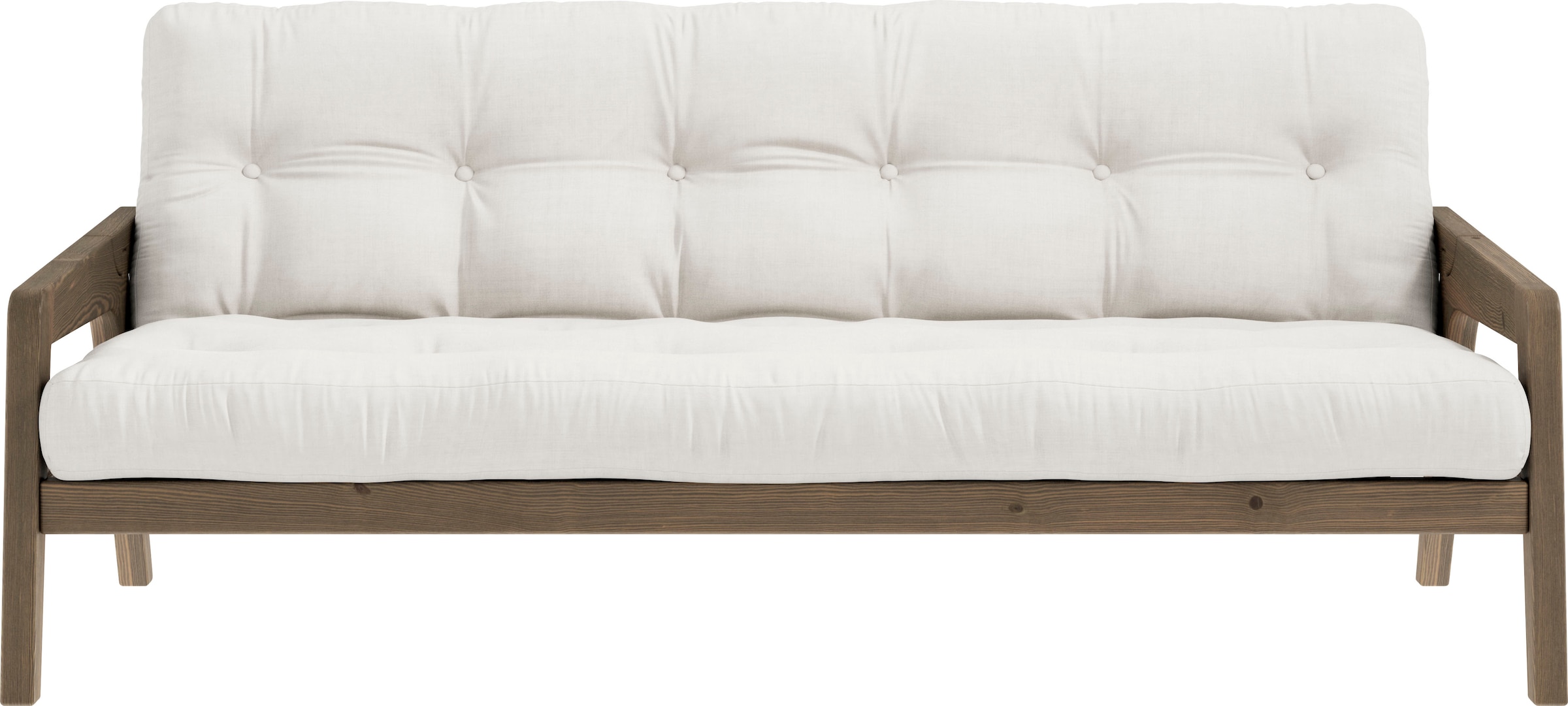 Karup Design Schlafsofa, Mit Holzstruktur, inkl. Futonmatratze, Liegefläche günstig online kaufen