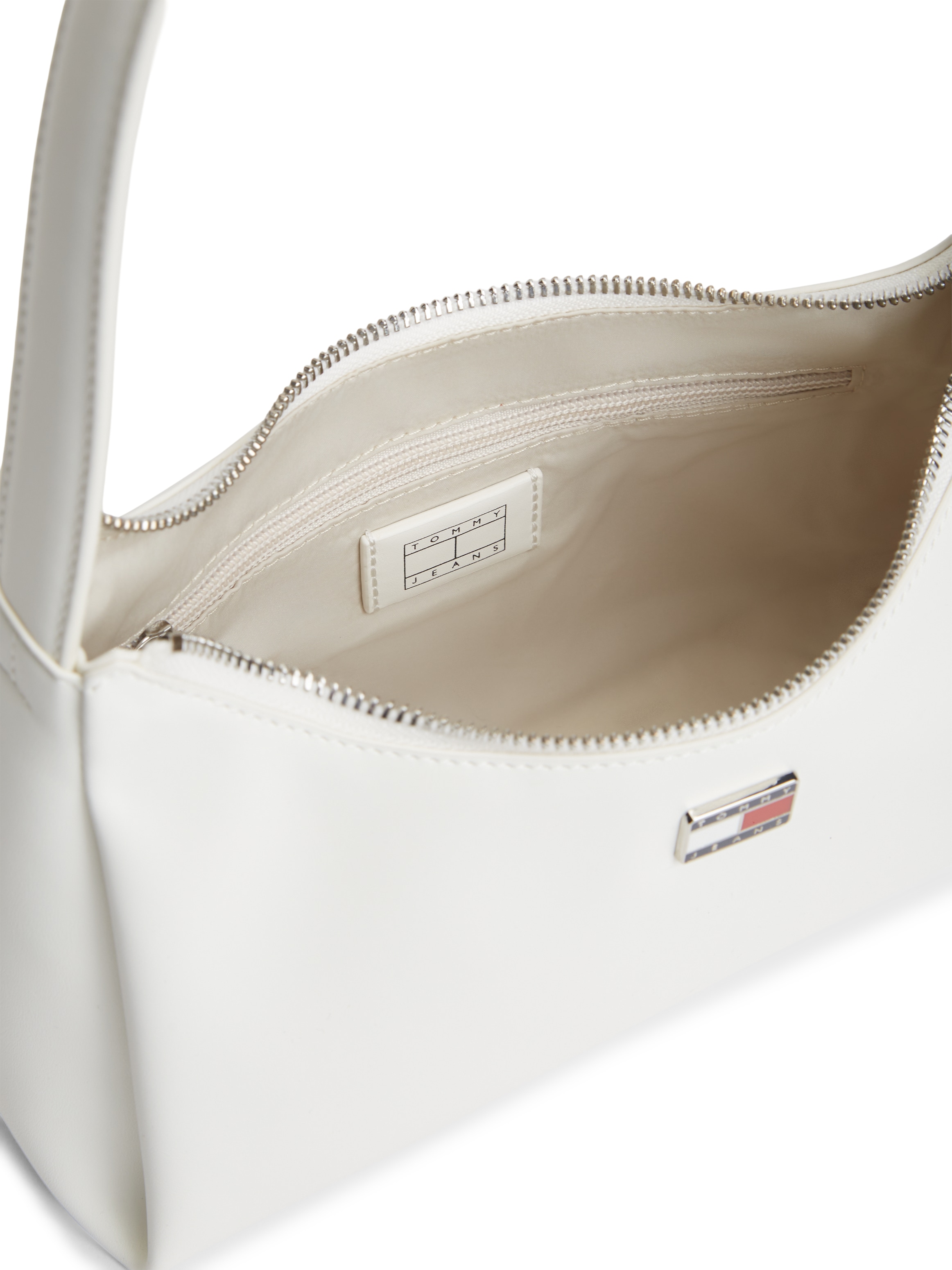 Tommy Jeans Schultertasche »TJW CITY CHARM SHOULDER BAG« Damen Schultertasche, Henkeltasche mit farbigem Schmuckelement