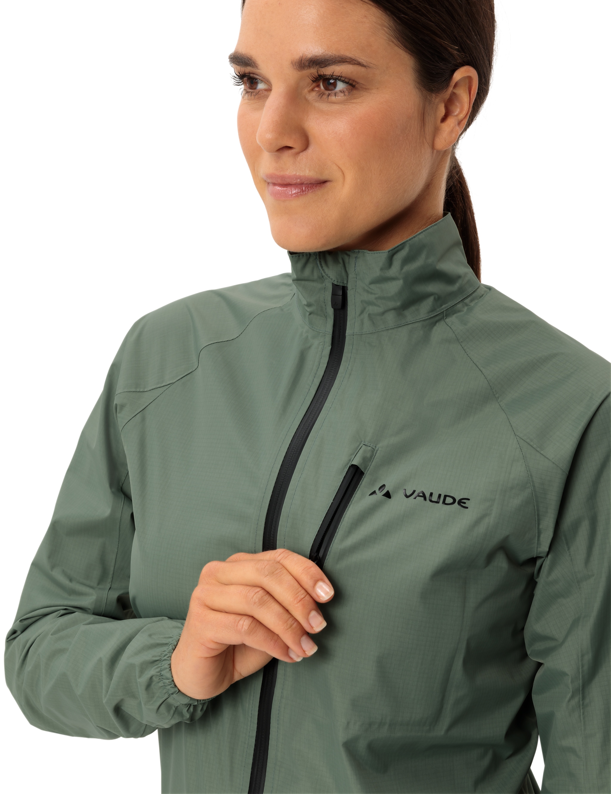 VAUDE Fahrradjacke »WOMEN'S DROP JACKET III«, Wasserdicht & Winddicht & Atmungsaktiv