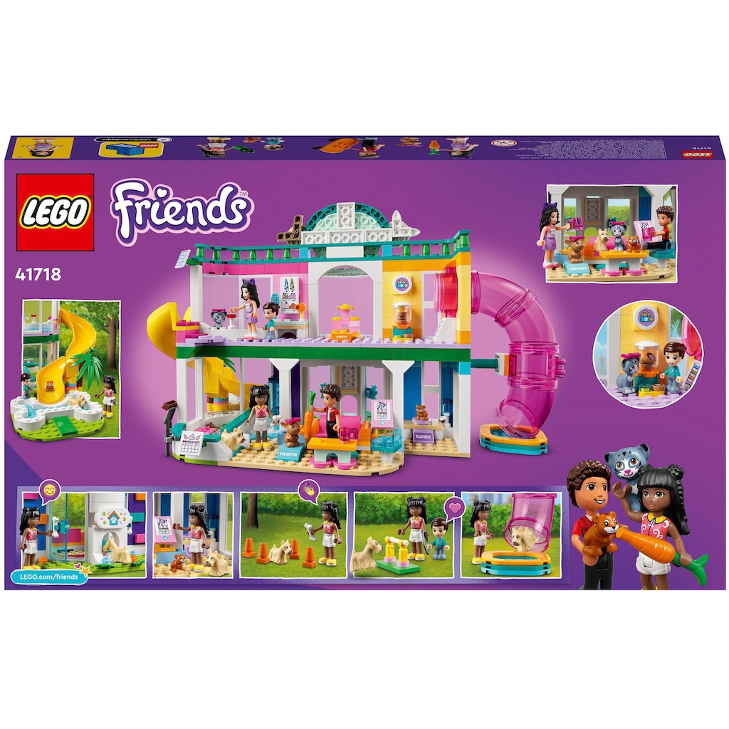 LEGO® Konstruktionsspielsteine »Tiertagesstätte (41718), LEGO® Friends«, (593 St.), Made in Europe
