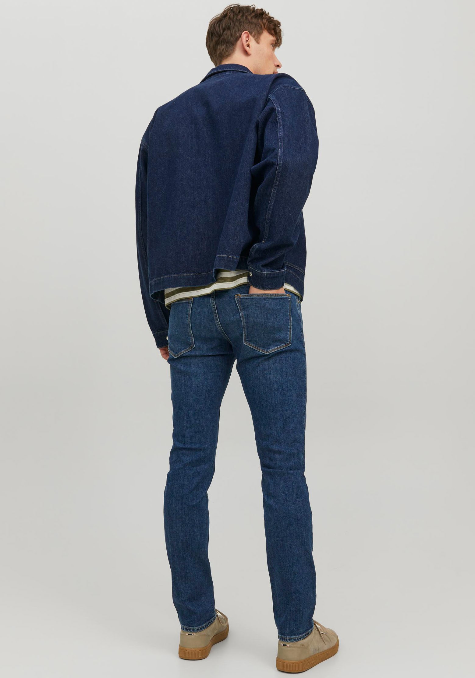 Jack & Jones Slim-fit-Jeans »JJIGLENN JJEVAN JJ 677 NOOS«