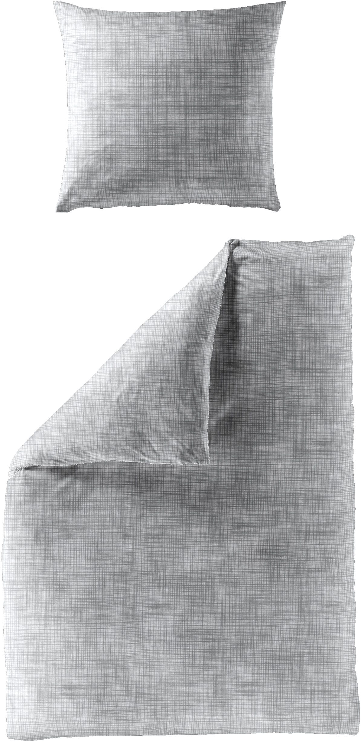 BIERBAUM Bettwäsche »4172« 2 Stk. tlg. Mako-Satin, 100 % Baumwolle, pflegel günstig online kaufen