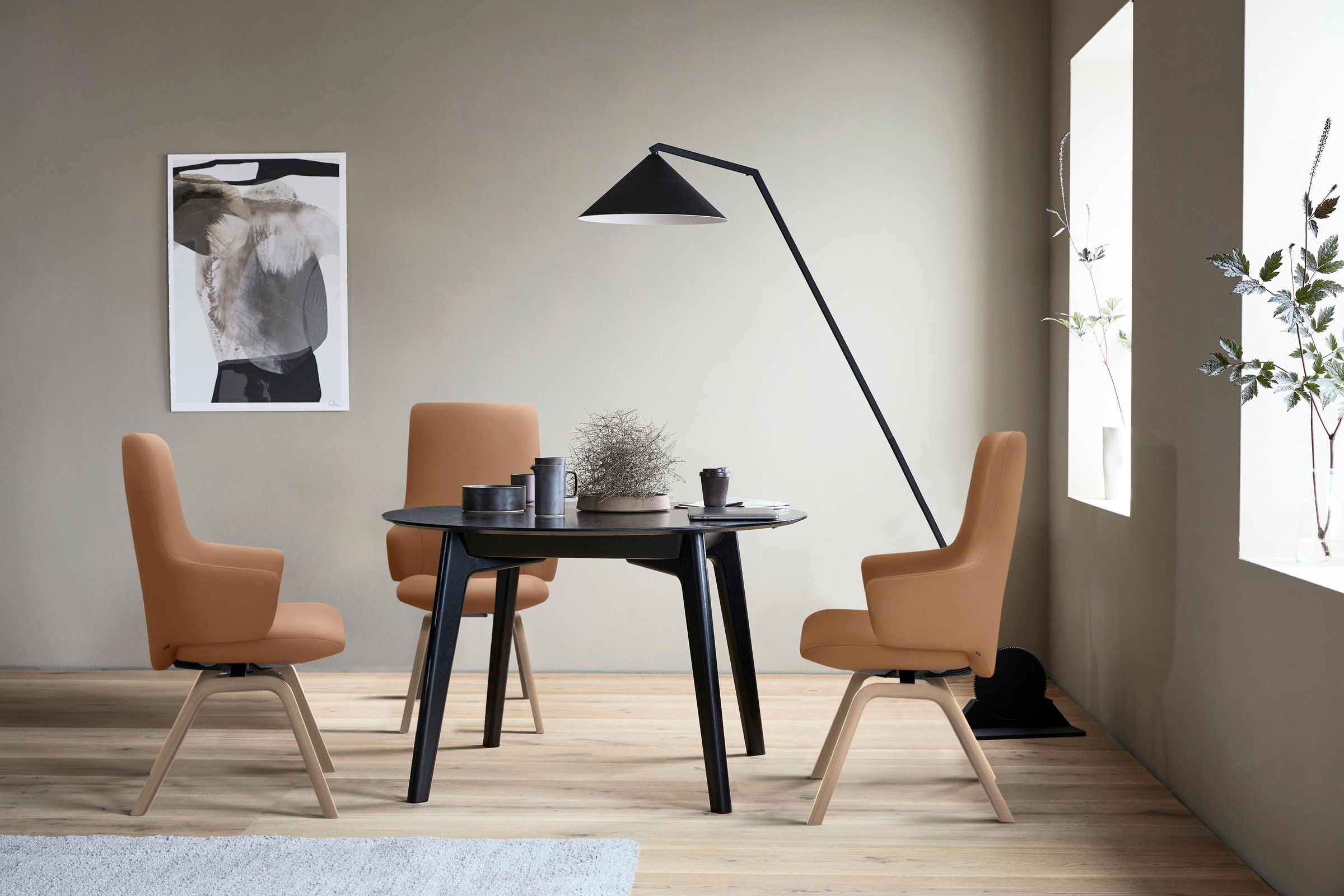 Stressless® Polsterstuhl »Laurel« () High Back mit Armlehne, Größe L, mit s günstig online kaufen