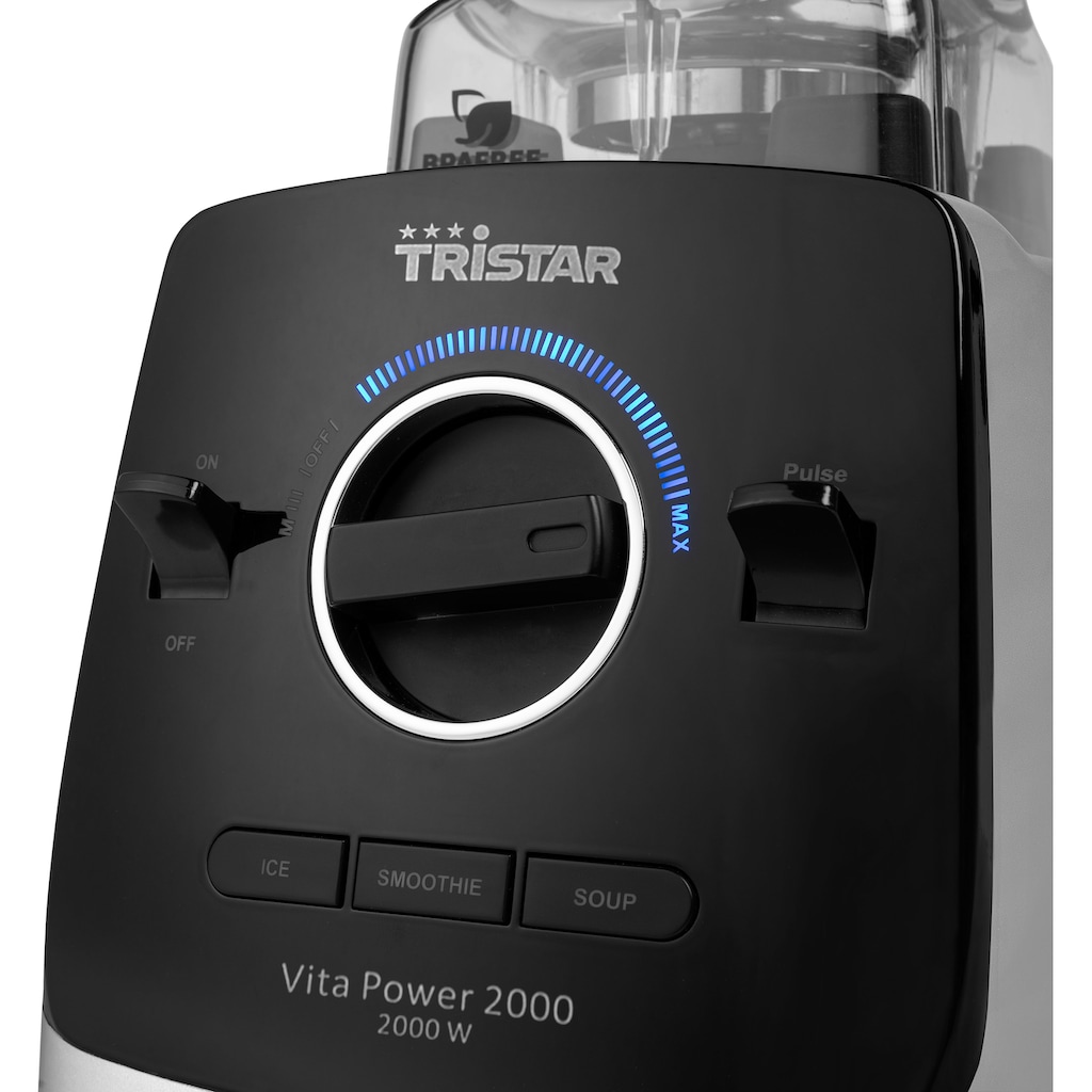 Tristar Standmixer »BL4473 VitaPower Blender 2000«, 2000 W, 2L Tritan-Mixbehälter