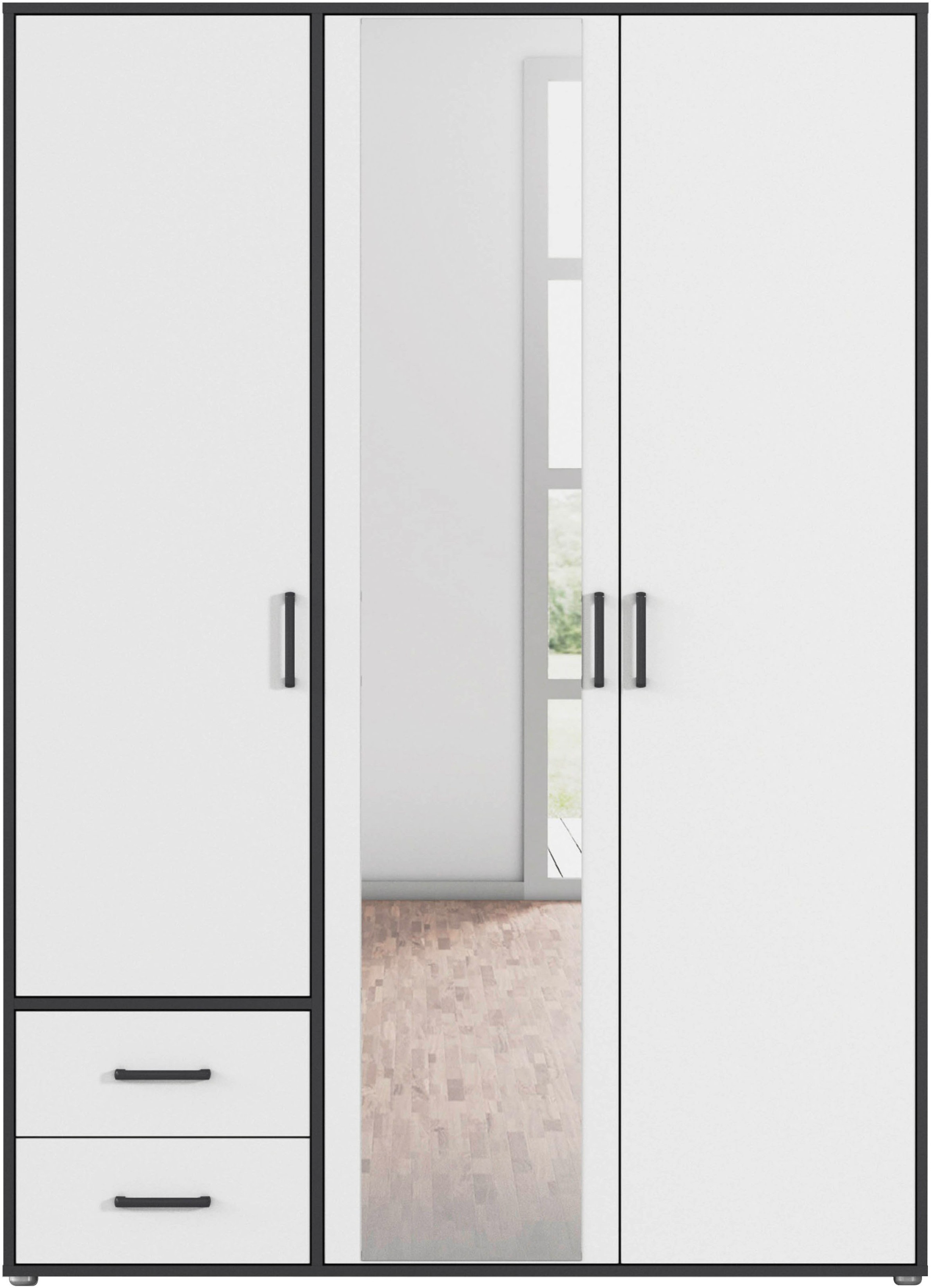 rauch Drehtürenschrank »Voyager«, (in 3 verschiedenen Ausstattungen BASIC/C günstig online kaufen