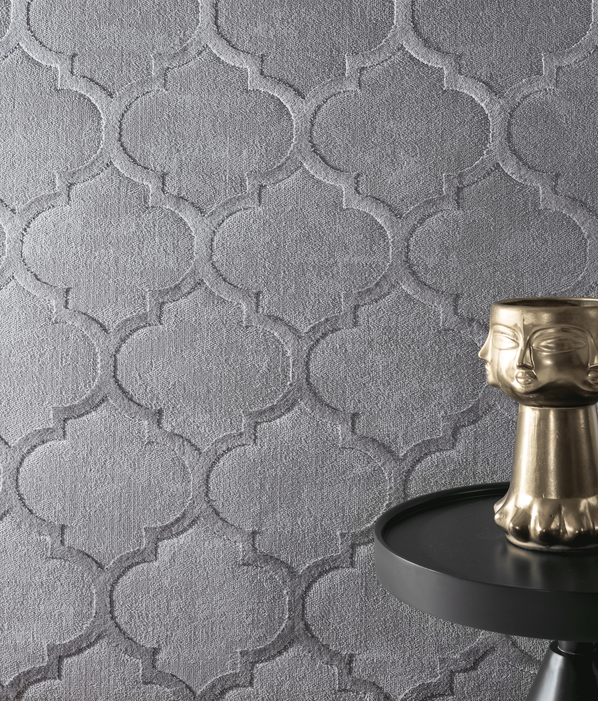 the carpet Teppich »Knight«, rechteckig, 12 mm Höhe, moderner Wohnzimmer Teppich elegant glänzender Flor