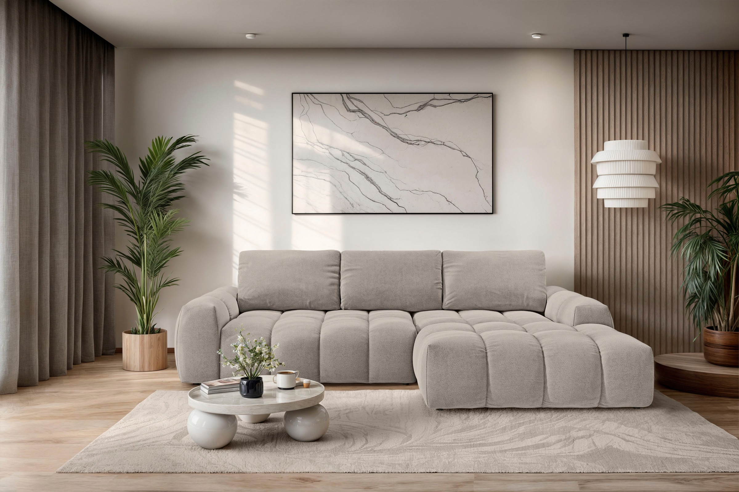 OTTO home Ecksofa »AZITA klein optionale Schlafsofa mit Bettkasten, B/T/H: günstig online kaufen