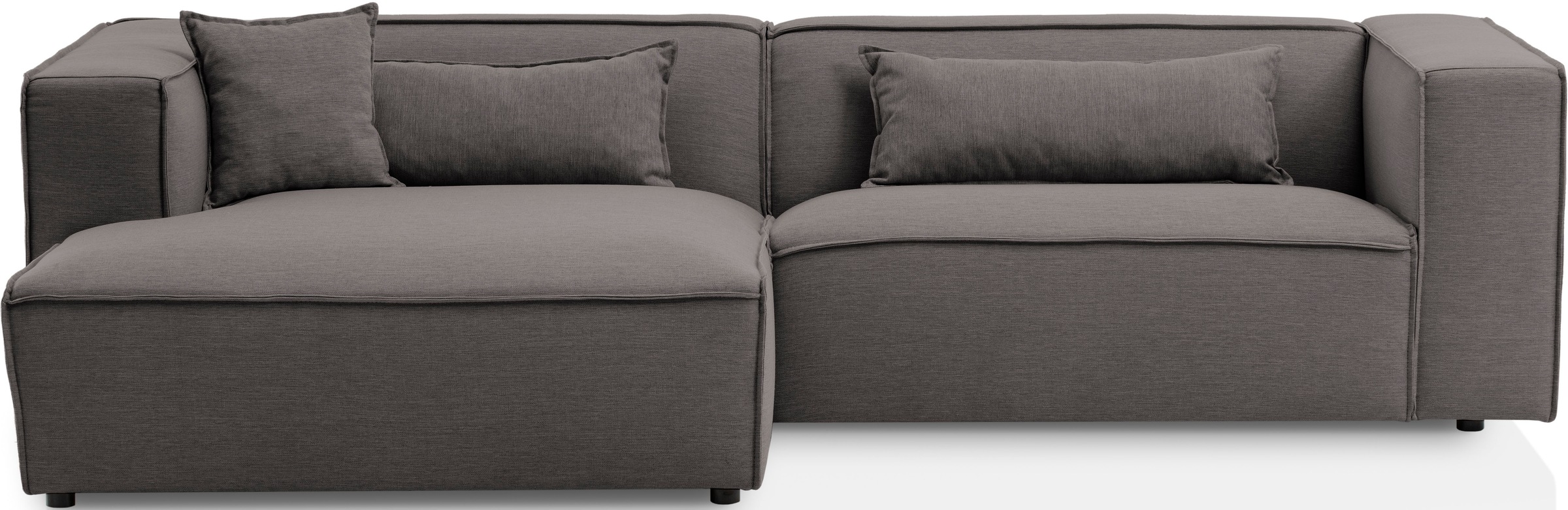 LeGer Home by Lena Gercke Ecksofa »PIARA mit Kedernaht, Cord, Leinenoptik o günstig online kaufen