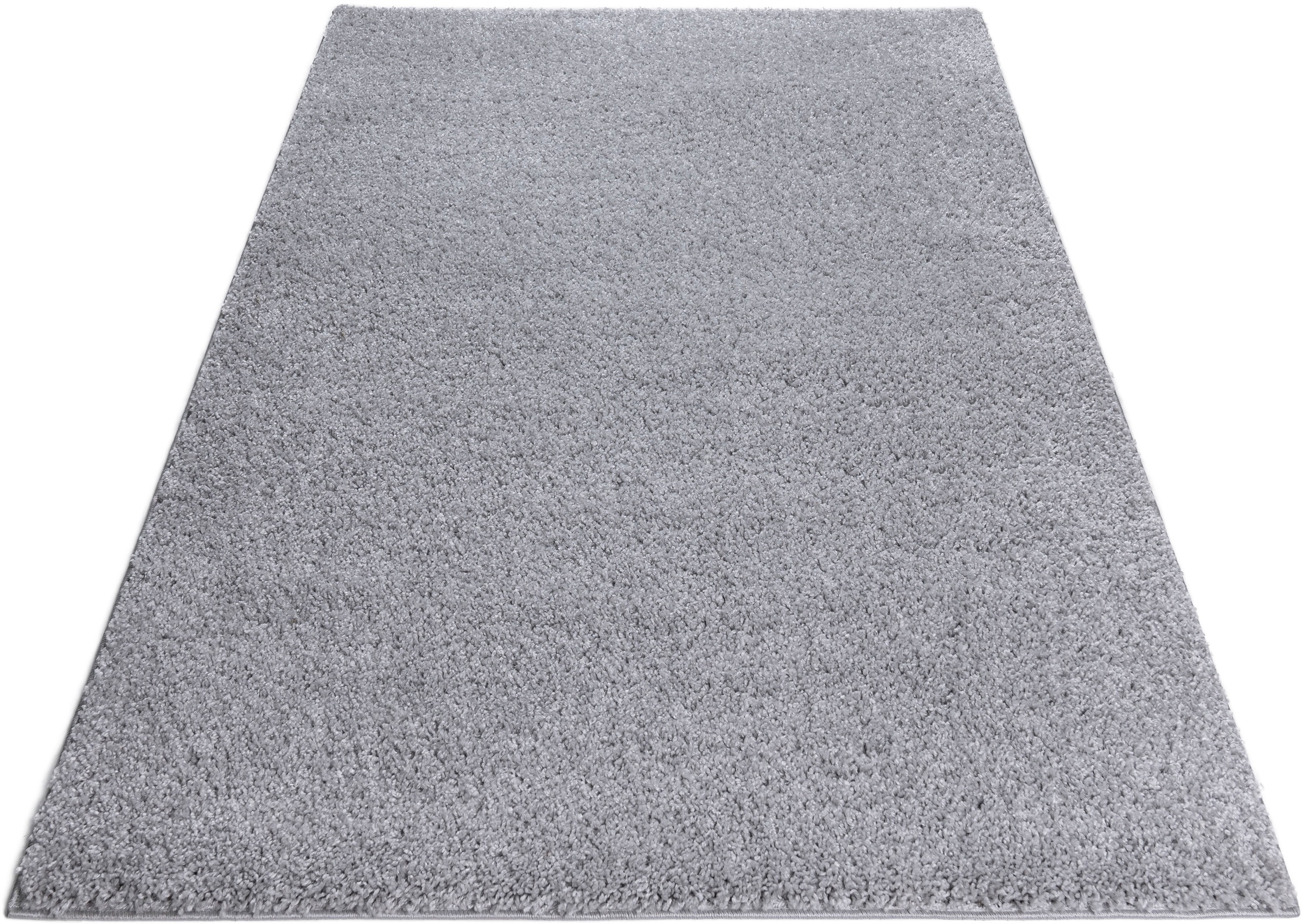 Home affaire Hochflor-Teppich »Shaggy 30«, rechteckig, 30 mm Höhe, Teppich, günstig online kaufen