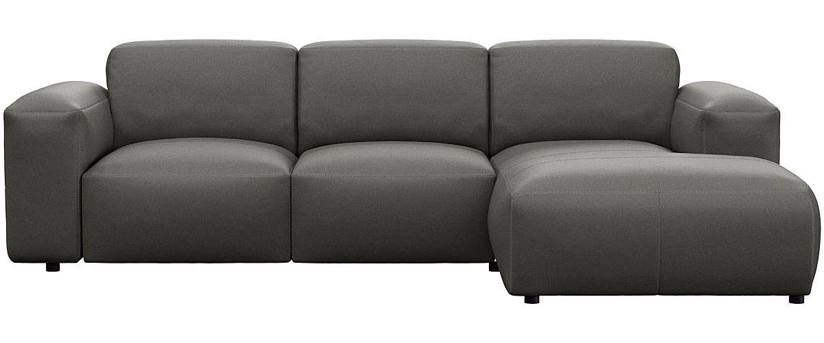 FLEXLUX Ecksofa »Lucera Chaislongue rechts oder links, L-Form, bequem«, mod günstig online kaufen