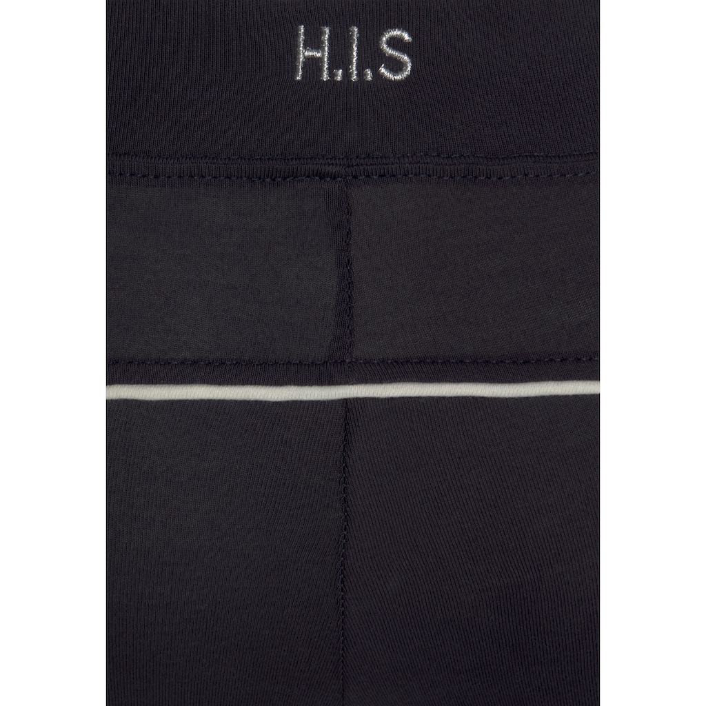 H.I.S Leggings, mit schmalen Streifen