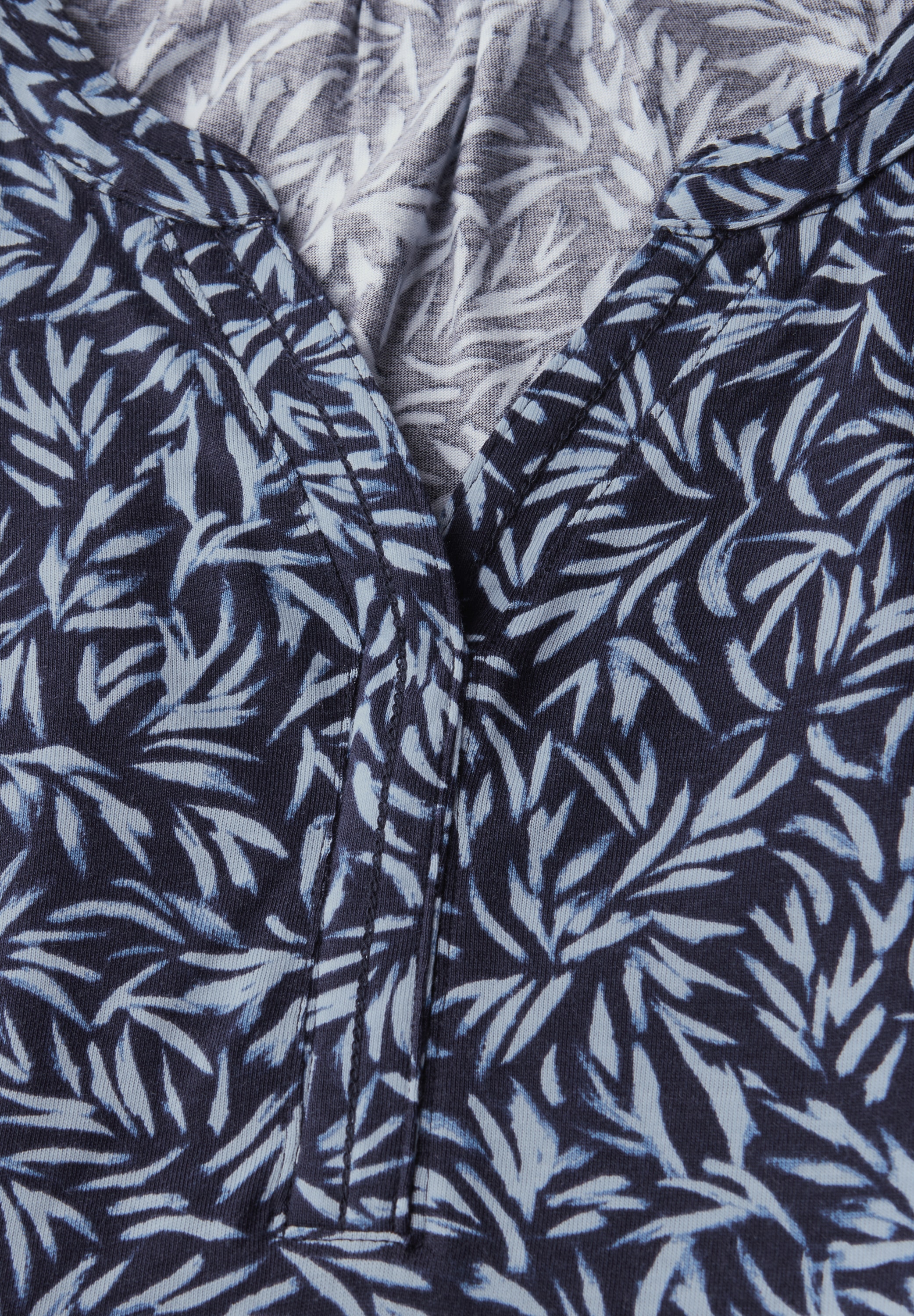 Cecil T-Shirt, mit Minimal Print und im Tunika Look