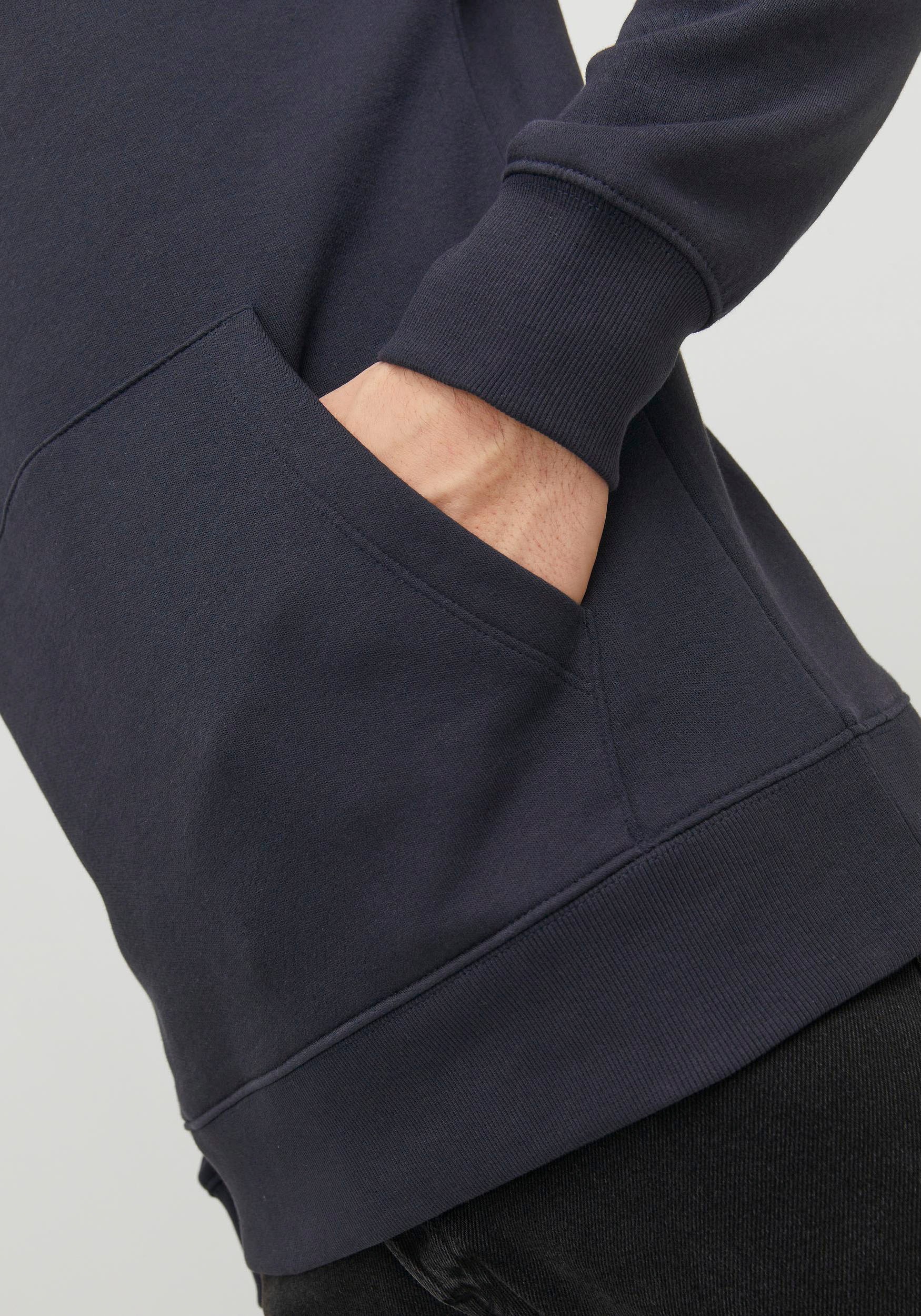 Jack & Jones Kapuzensweatshirt »JJESTAR JJ SWEAT HOOD NOOS«, mit Logo Print im 3D Look