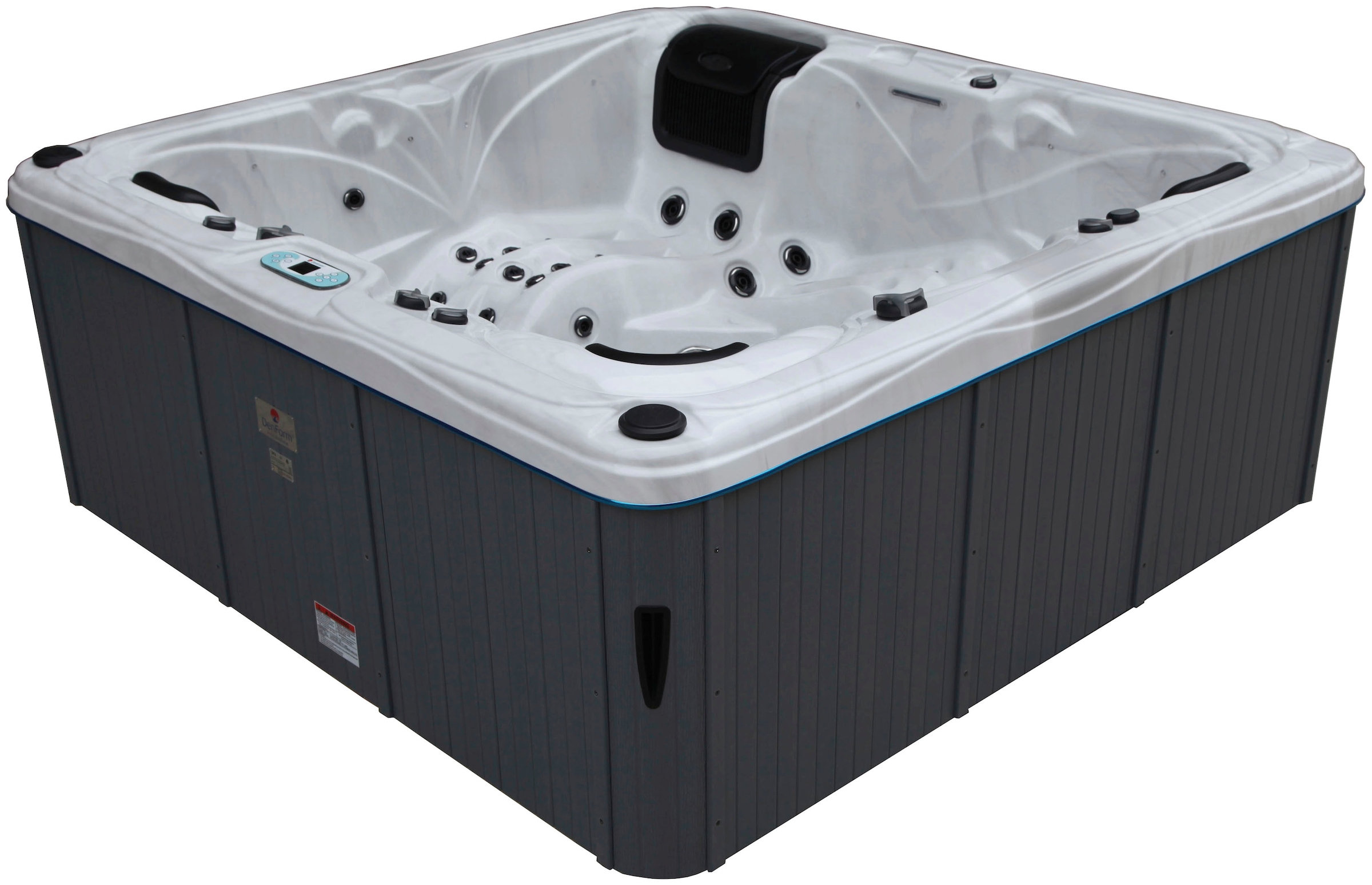 American Spa Whirlpool »Mississippi«, 6-tlg., BxLxH: 230x230x90 cm günstig online kaufen