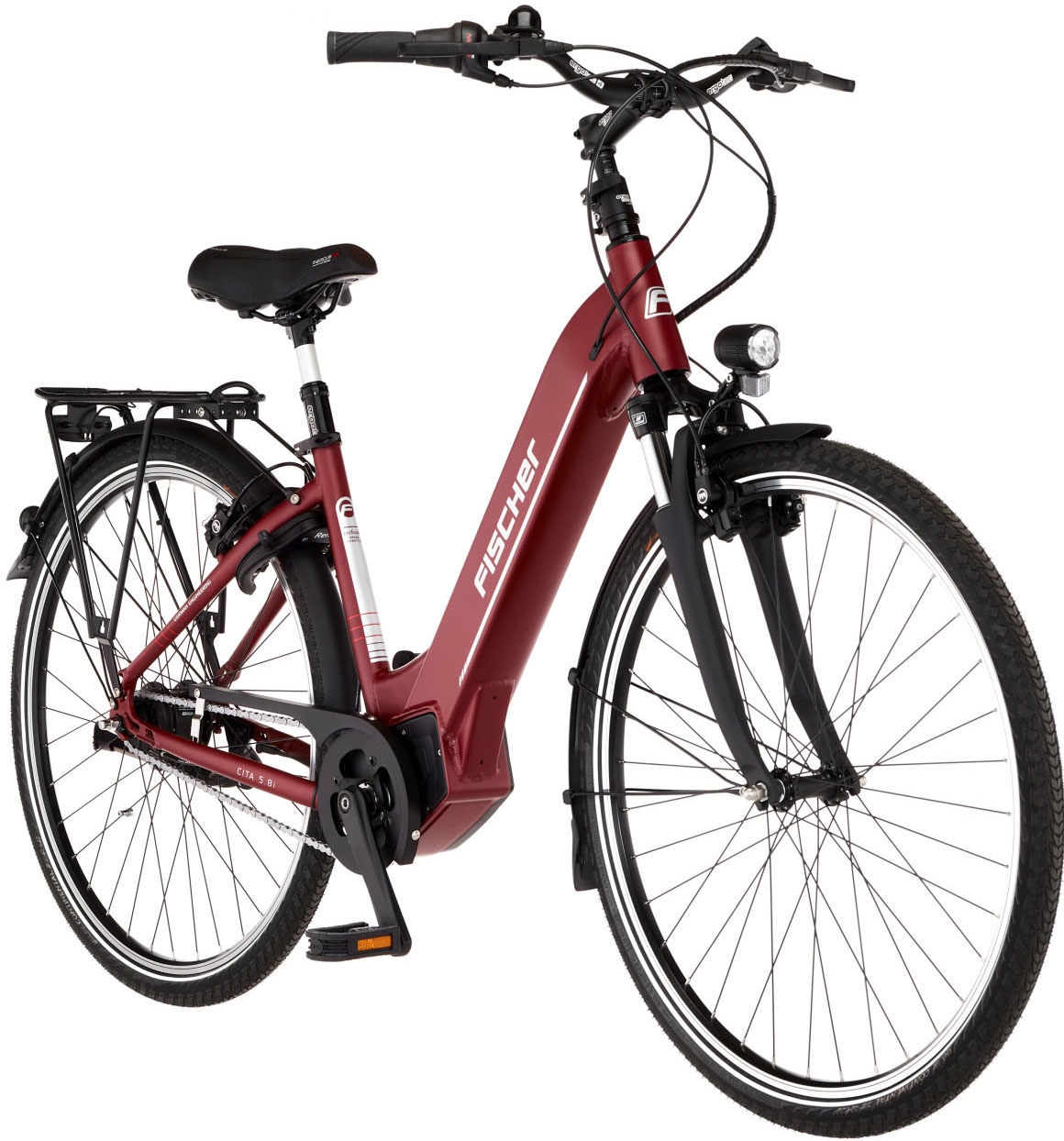 FISCHER Fahrrad E-Bike »CITA 5.0i - Sondermodell 504 44«, 7 Gang, Shimano, NEXUS, Mittelmotor 250 W