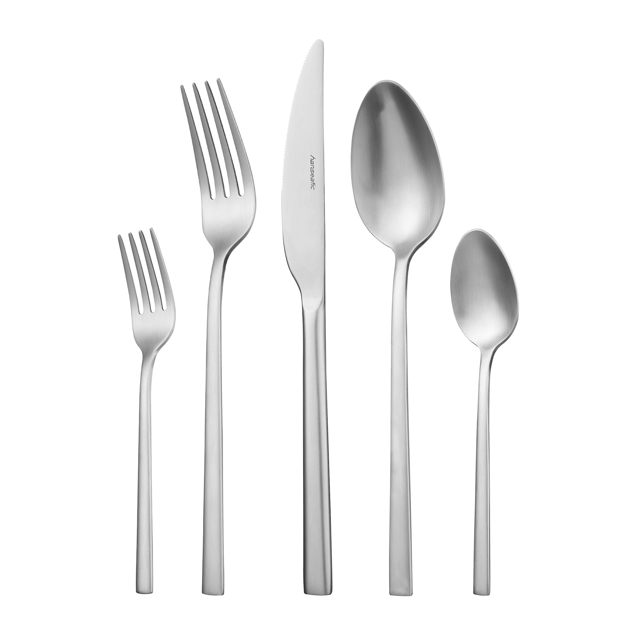 Hanseatic Besteck-Set »SMART, in matter Optik« leichtes und minimalistische günstig online kaufen