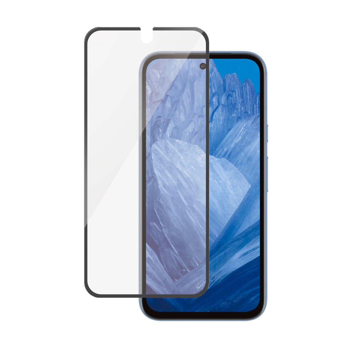 CARE by PanzerGlass Displayschutzglas »Ultra-Wide Fit Screen Protection« für Google Pixel 9a Displayschutzfolie, Schutzfolie, Bildschirmschutz, kratz- & stoßfest