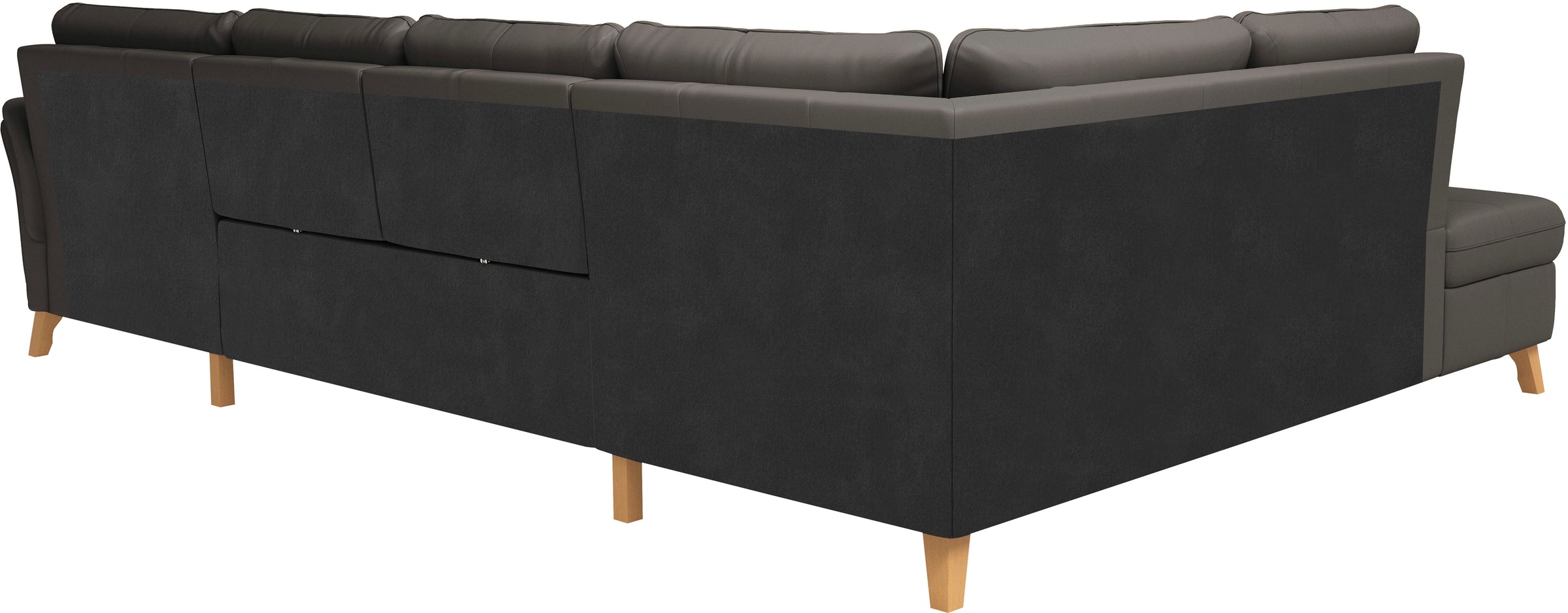 sit&more Wohnlandschaft »Göteborg«, inkl. Sitztiefenverstellung, wahlweise mit Bettfunktion & Bettkasten
