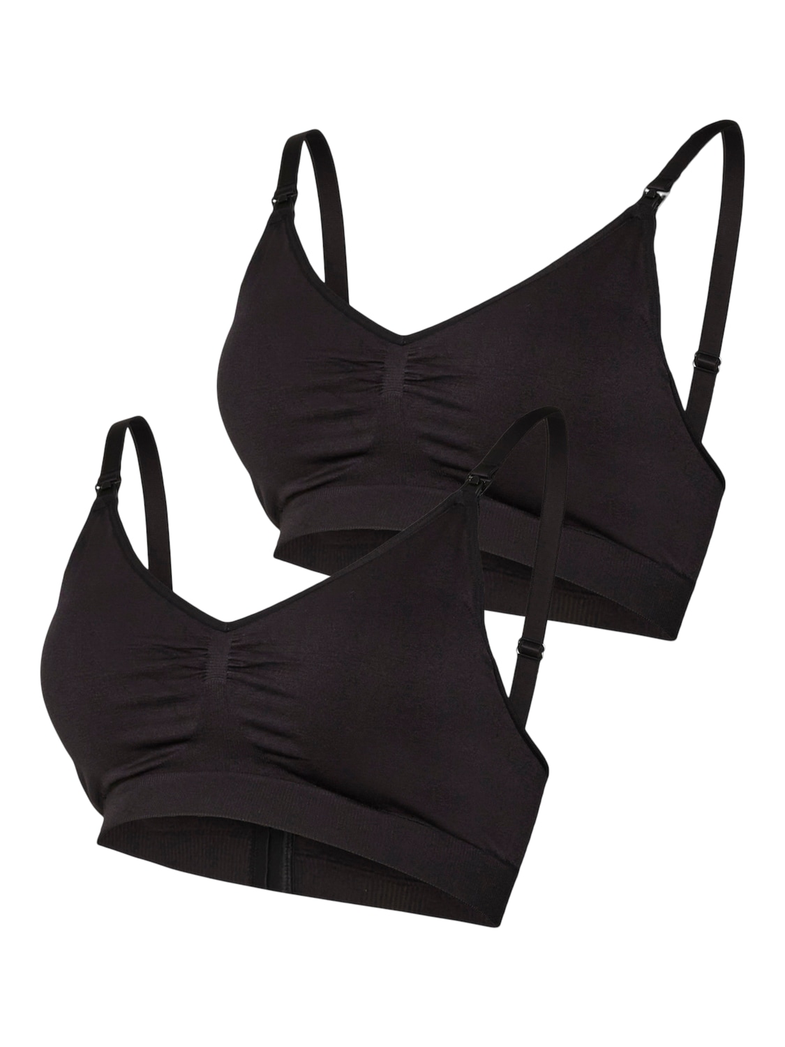 Mamalicious Bustier »MLILJA FEED ME BRA NF 2-P A. NOOS«, mit abnehmbarem Träger
