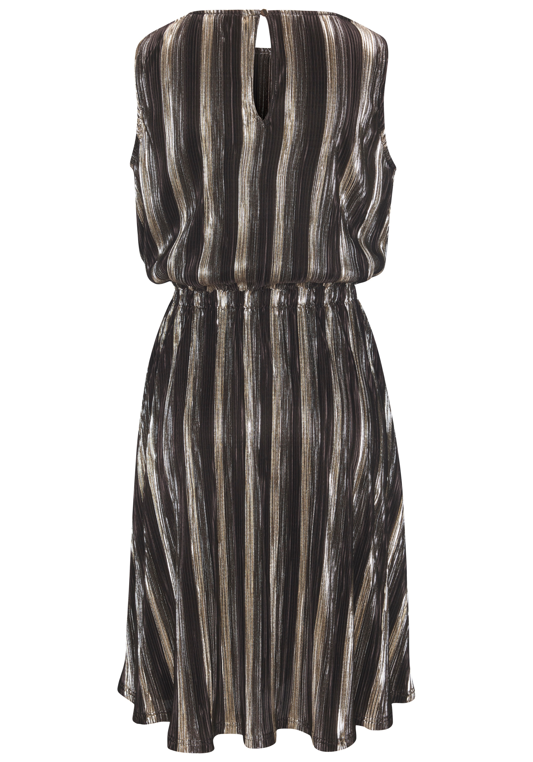 LASCANA Partykleid Ohne Taschen mit Streifenmuster, festlich