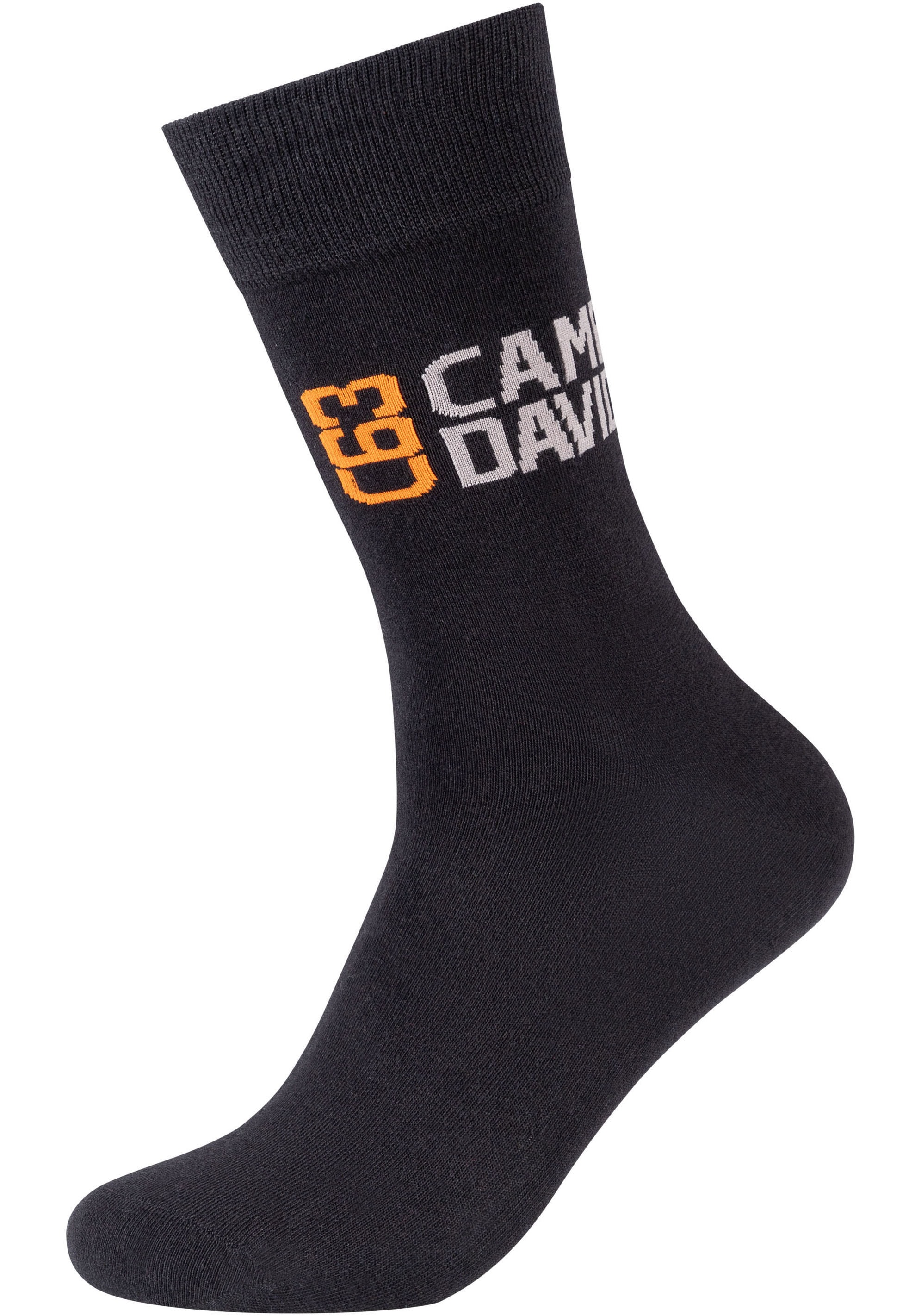 CAMP DAVID Socken »casual«, (4 Paar), mit Markenlogo