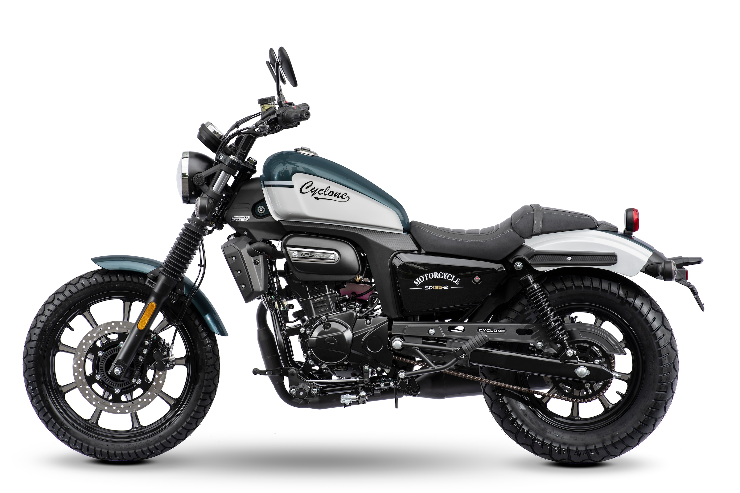 Cyclone Motorrad »RA125 Plus, 125, E5+, Cruiser« 124 cm³ 99 km/h Euro 5+ 15 11 kW, 15 PS, ABS, 125er Chopper, digitales Cockpit