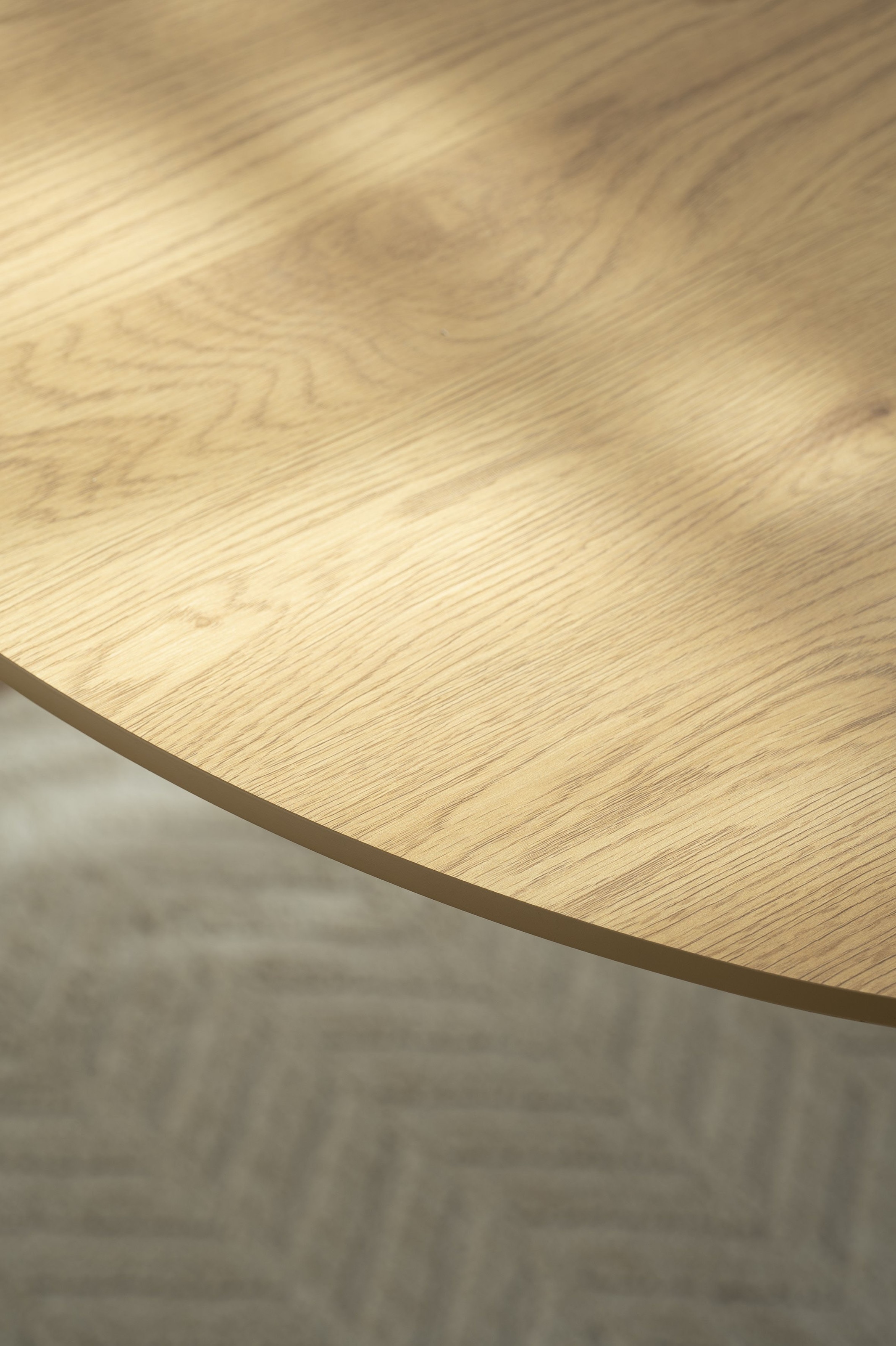 byLIVING Esstisch »NEVADA« Tischplatte Eiche natur, bis 100 kg, Säule (X-förmig), Mittelauszug