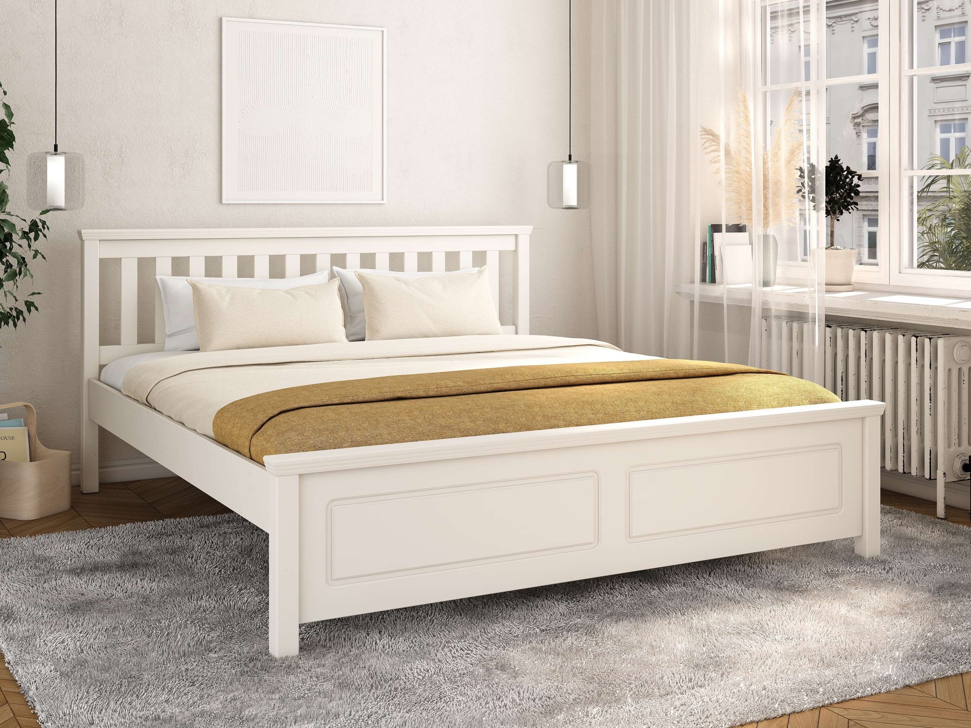 Home affaire Bett »Fredegard, skandinavischer Stil, vielseitig kombinierbar günstig online kaufen