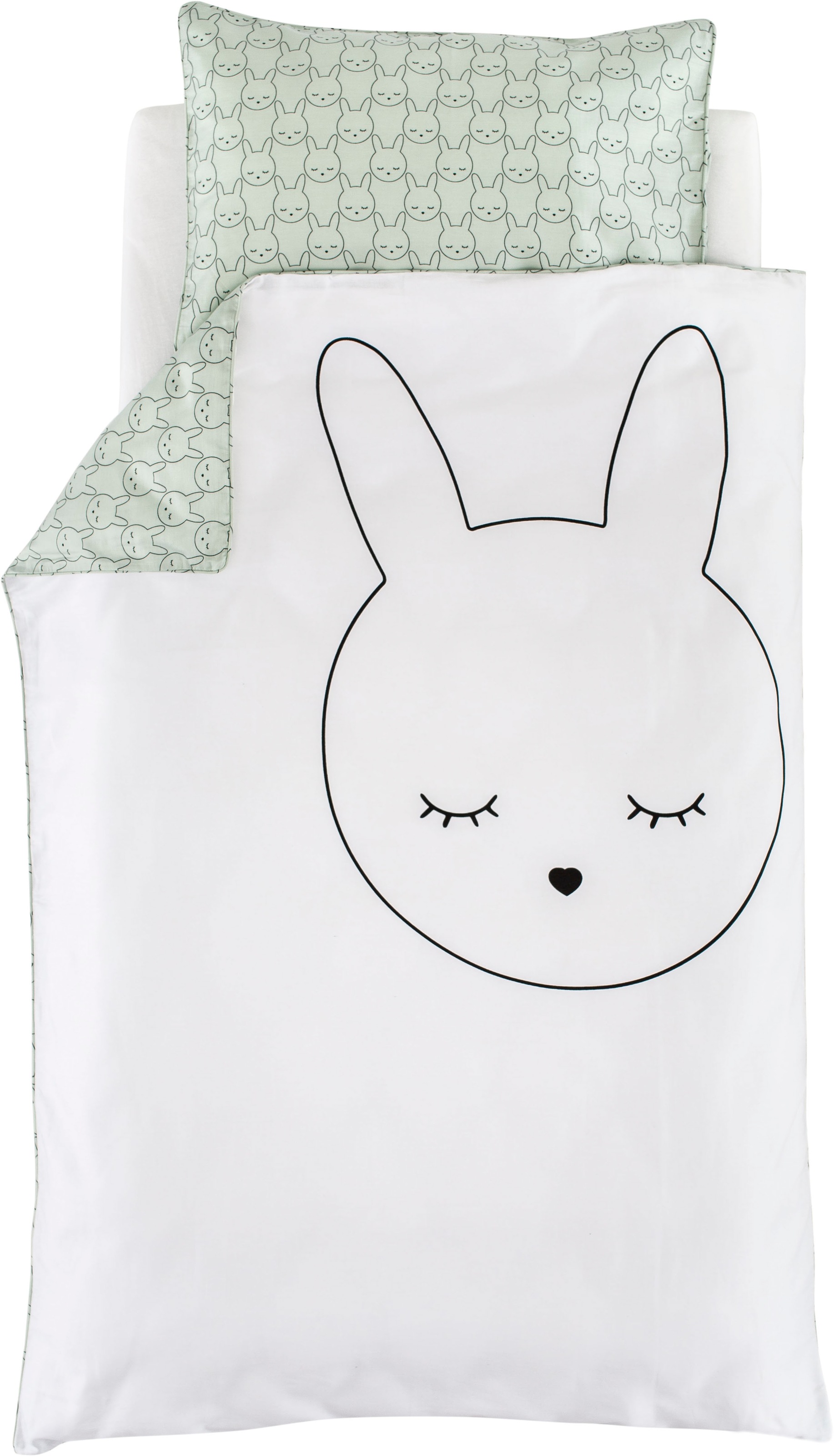 Träumeland Babybettwäsche »kuschelweiche Bettwäsche Kuschelhase« günstig online kaufen