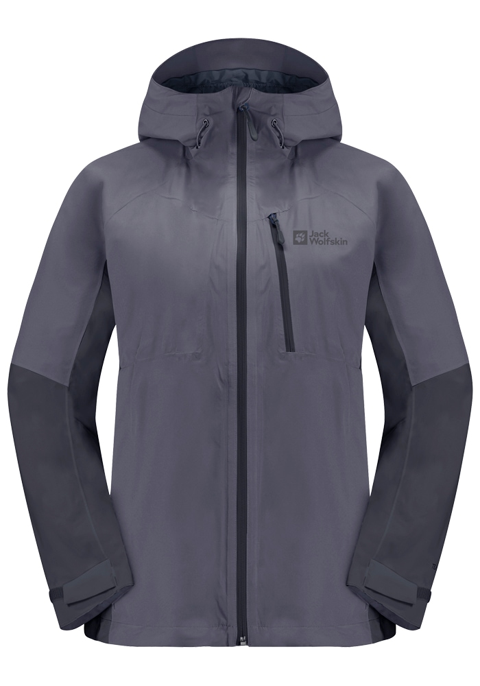 Jack Wolfskin Funktionsjacke »EAGLE PEAK 2L JKT W«, mit Kapuze